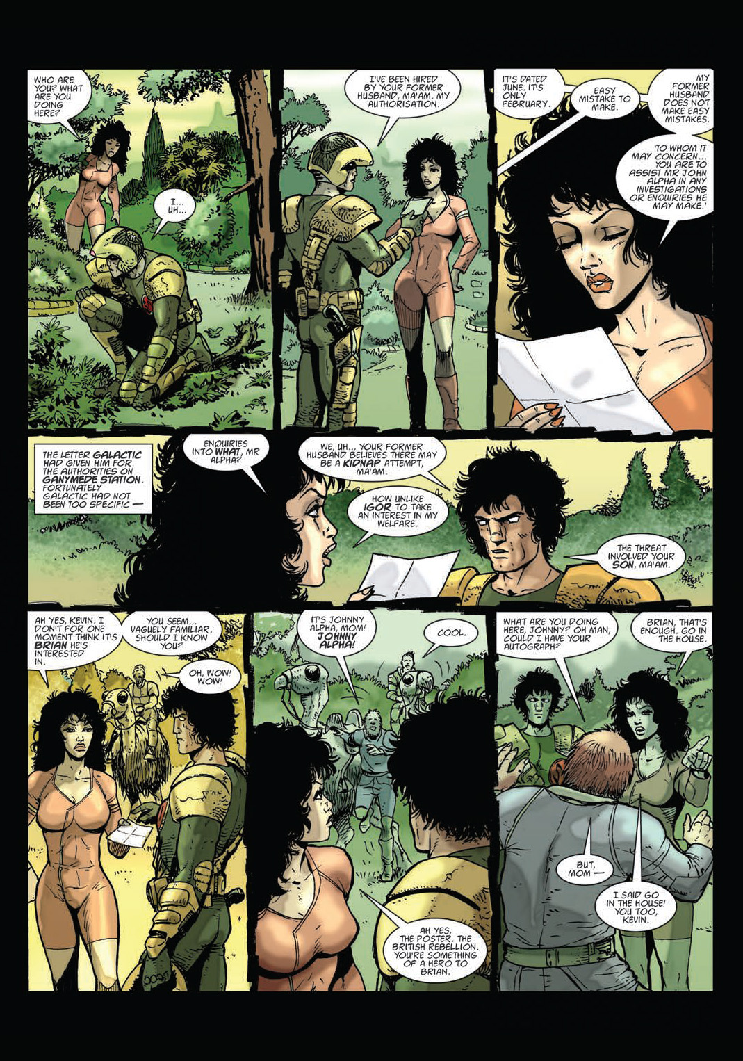 Read online Strontium Dog: Blood Moon comic -  Issue # TPB (Part 2) - 8