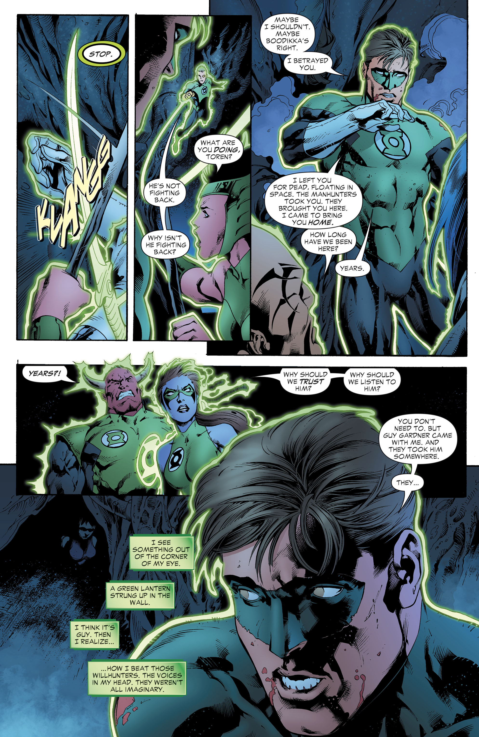 Read online Green Lantern by Geoff Johns comic -  Issue # TPB 2 (Part 3) - 7