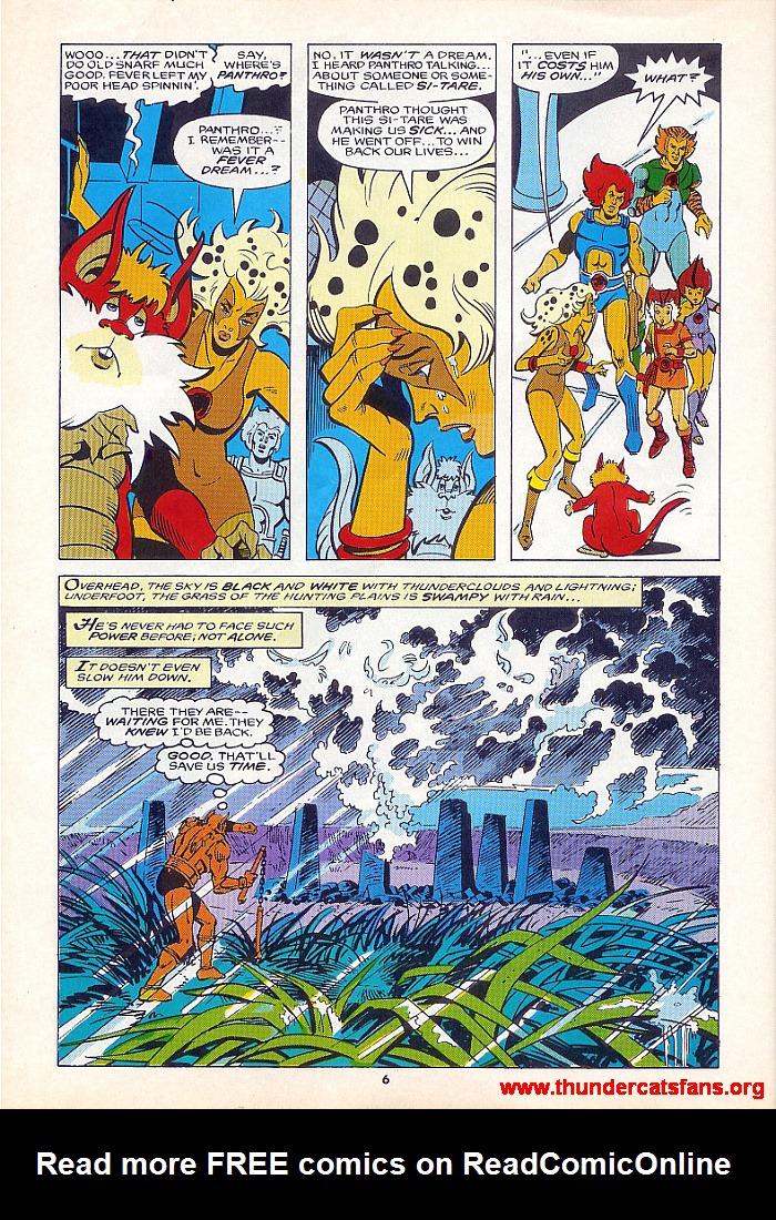 Read online ThunderCats (1987) comic -  Issue #22 - 6