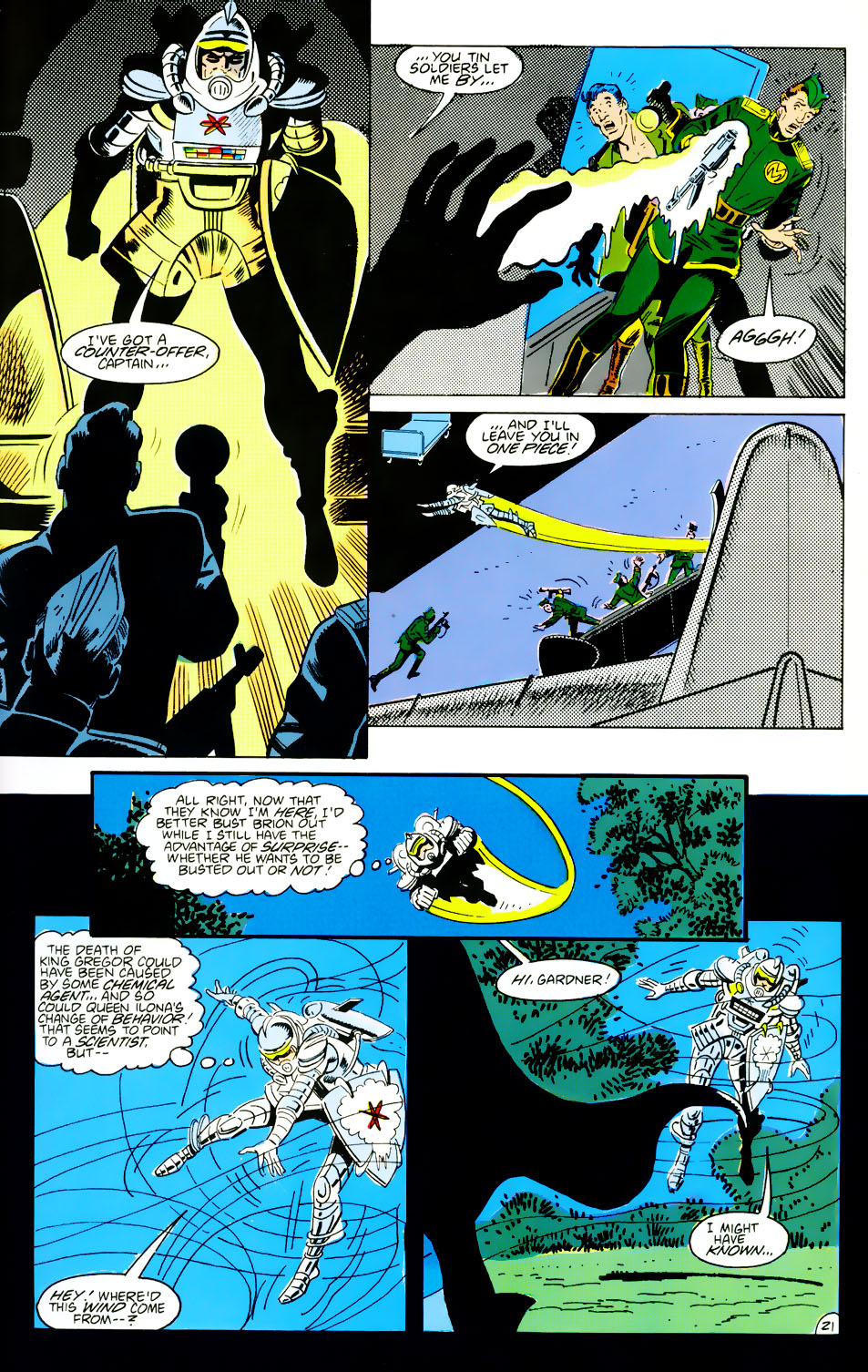 Read online The Outsiders (1985) comic -  Issue #26 - 22