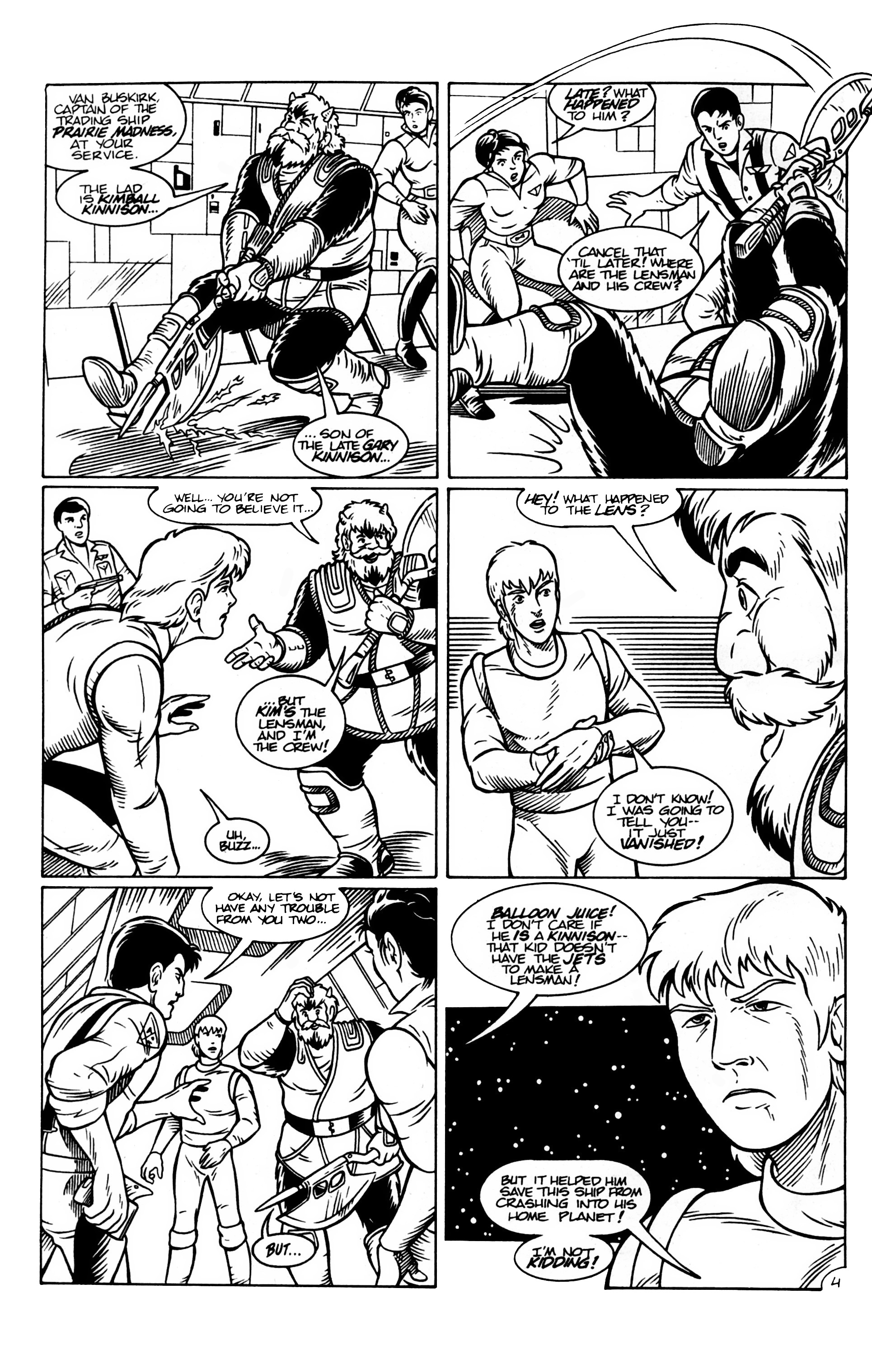 Read online Lensman: Galactic Patrol comic -  Issue #1 - 6