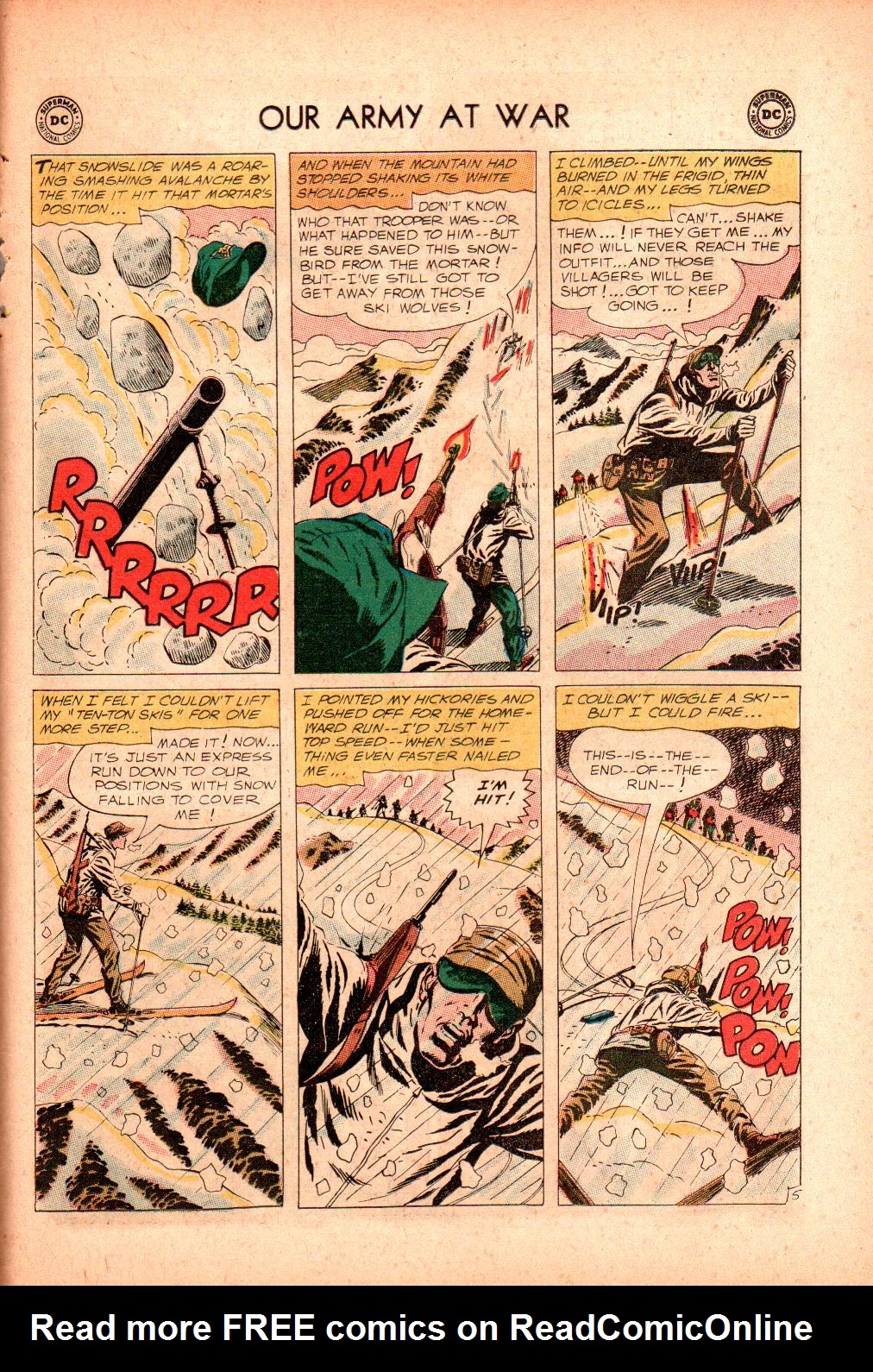 Read online Our Army at War (1952) comic -  Issue #129 - 31