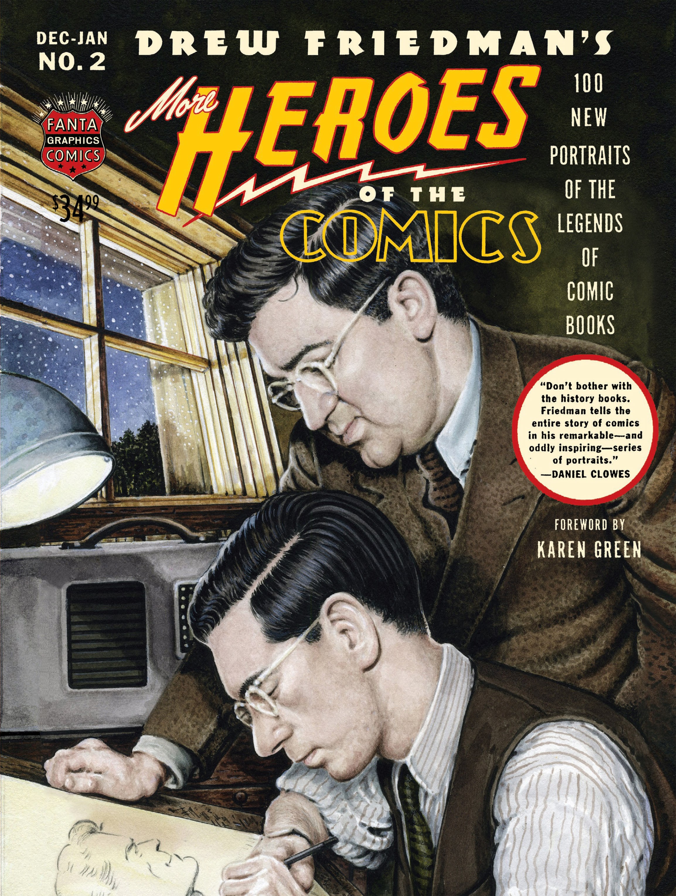 Read online More Heroes of the Comics: Portraits of the Legends of Comic Books comic -  Issue # TPB (Part 1) - 1
