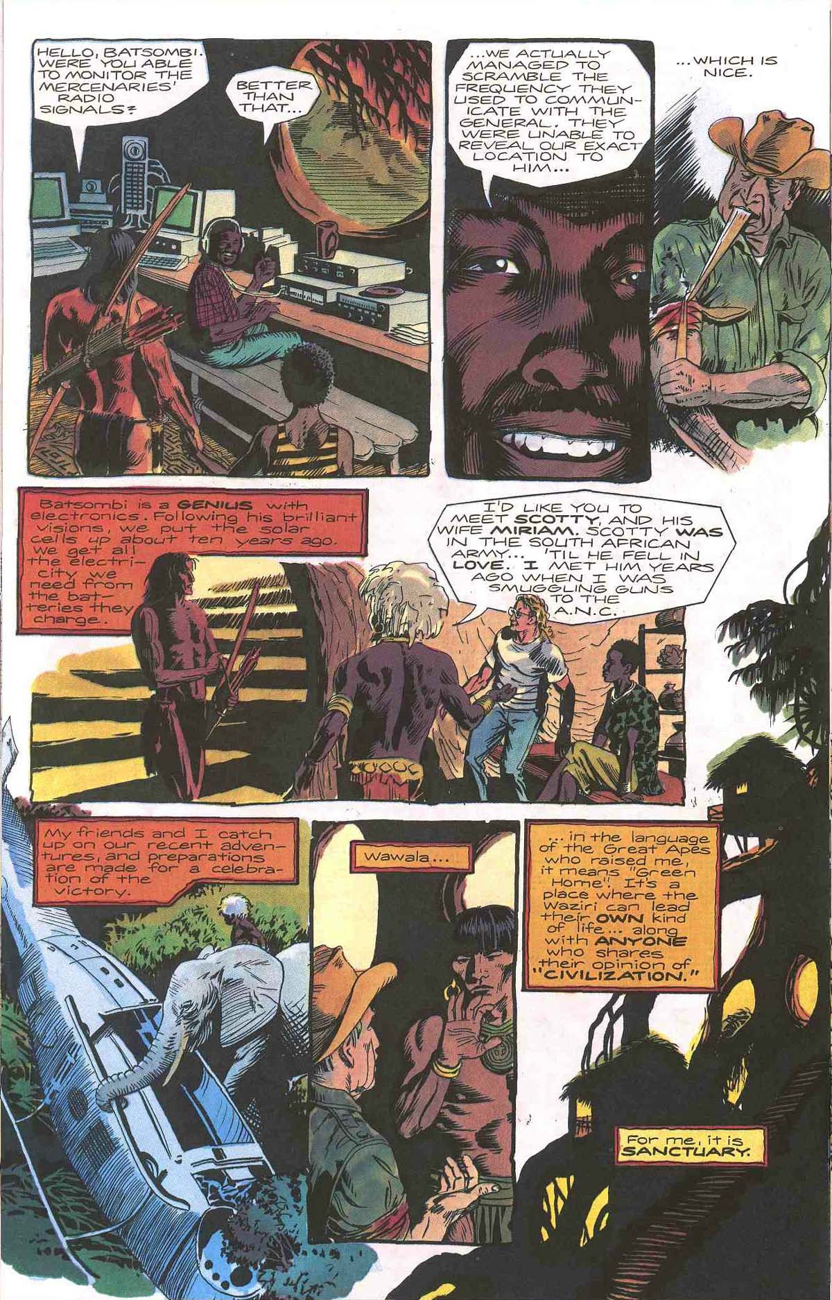 Read online Tarzan: The Beckoning comic -  Issue #4 - 24