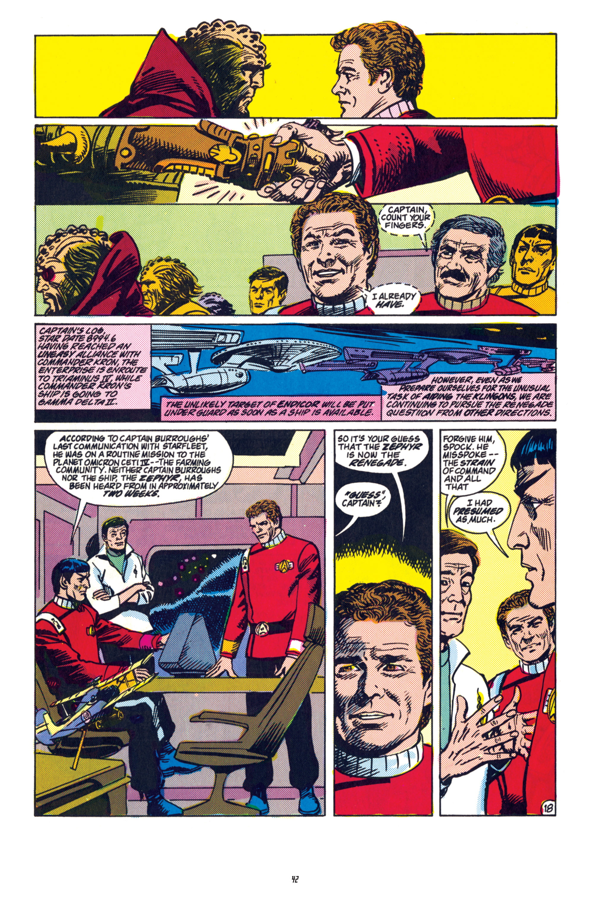 Read online Star Trek Classics comic -  Issue #5 - 41