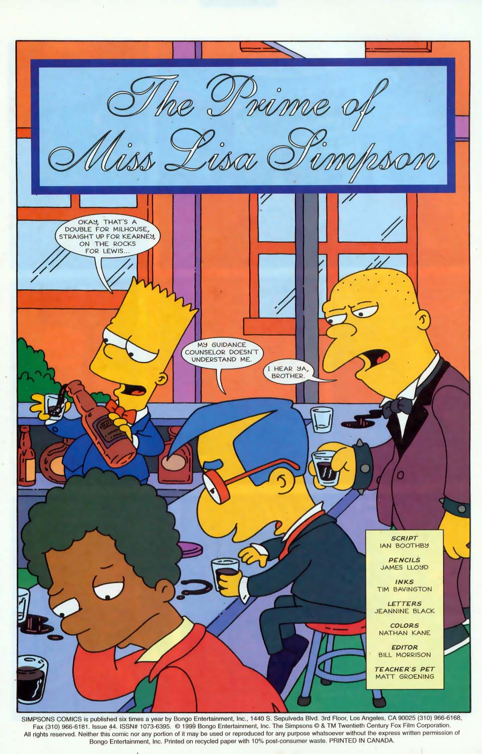 Read online Simpsons Comics comic -  Issue #44 - 2
