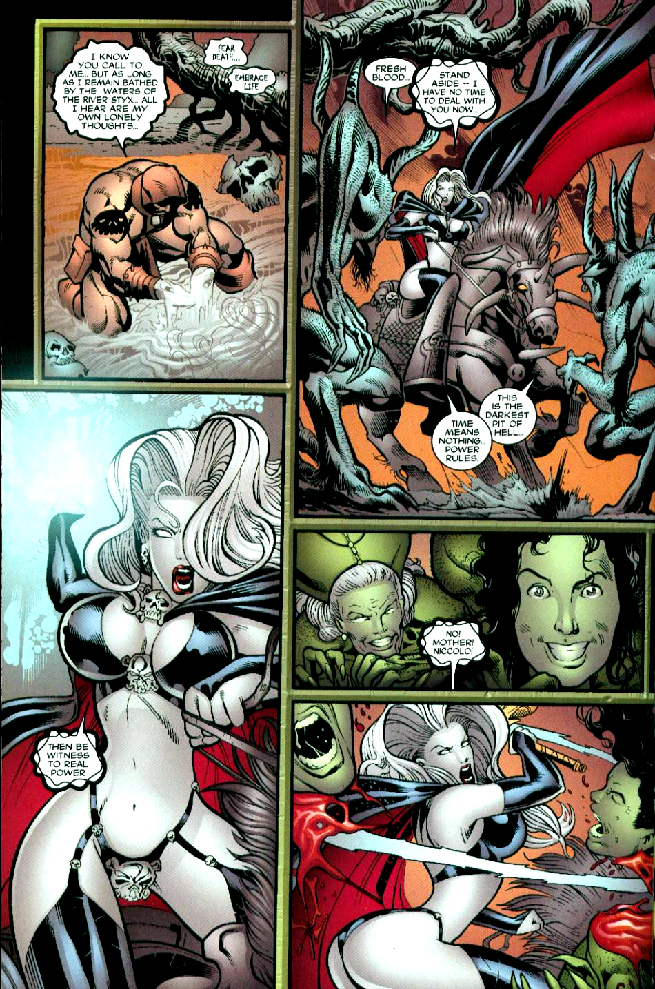 Read online Lady Death: River of Fear comic -  Issue # Full - 14