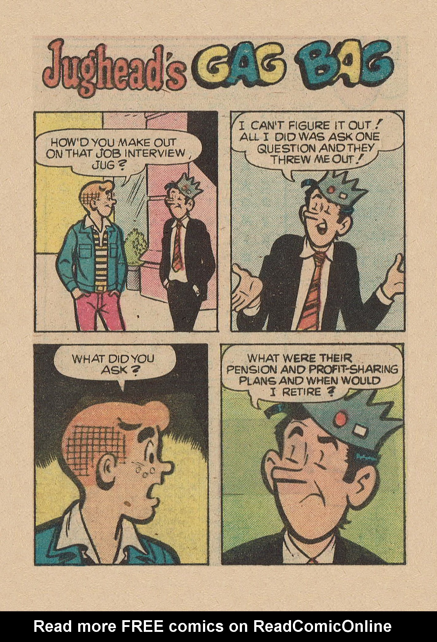 Read online Archie Digest Magazine comic -  Issue #43 - 52