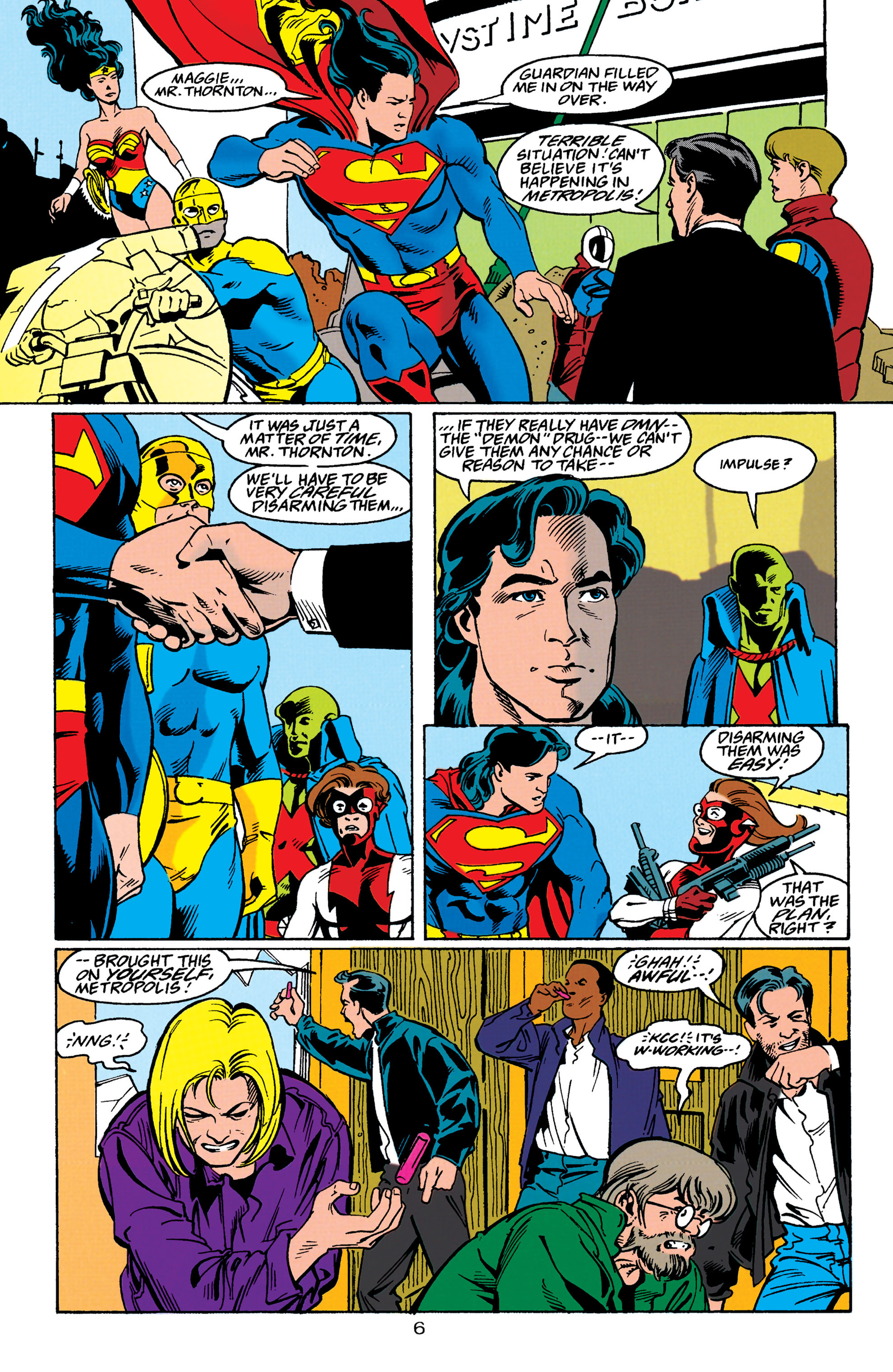 Read online Adventures of Superman (1987) comic -  Issue #522 - 6