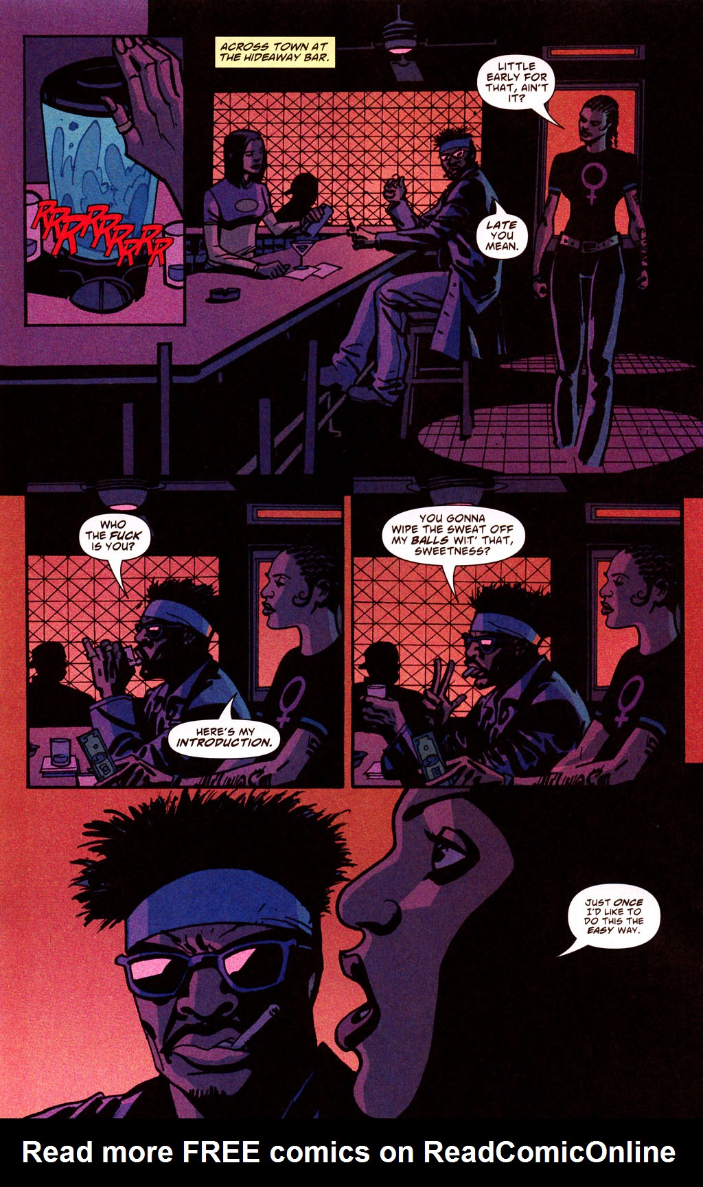 Read online Angeltown comic -  Issue #3 - 16