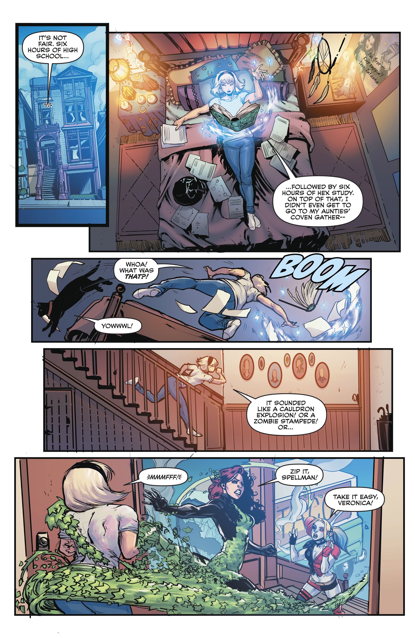 Read online Harley & Ivy Meet Betty & Veronica comic -  Issue #5 - 5