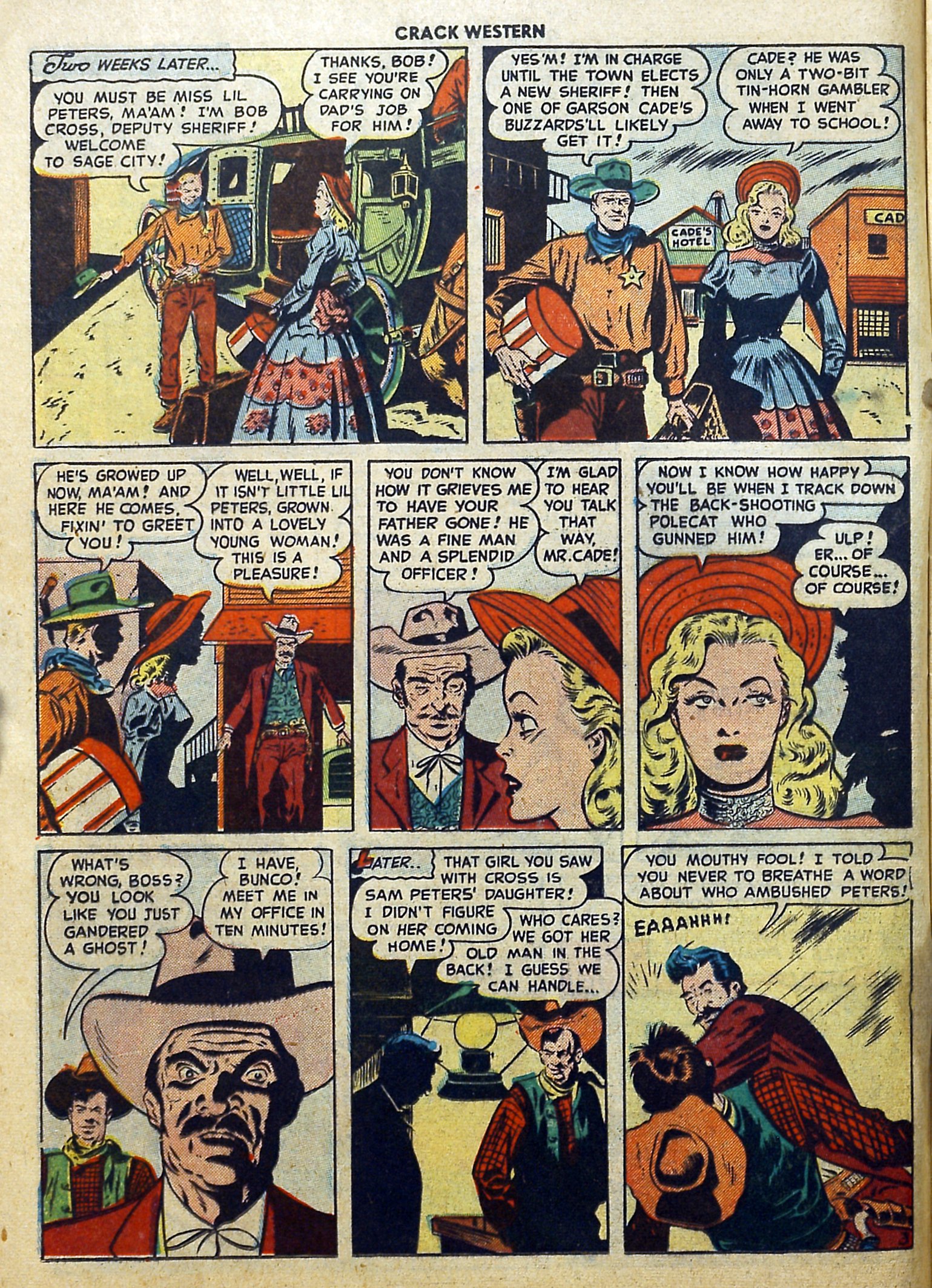 Read online Crack Western comic -  Issue #63 - 14