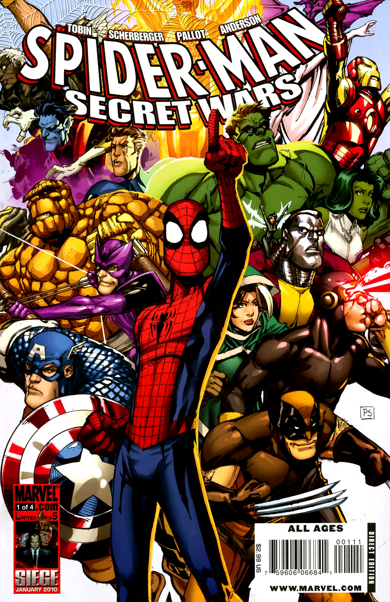 Read online Spider-Man & The Secret Wars comic -  Issue #1 - 1