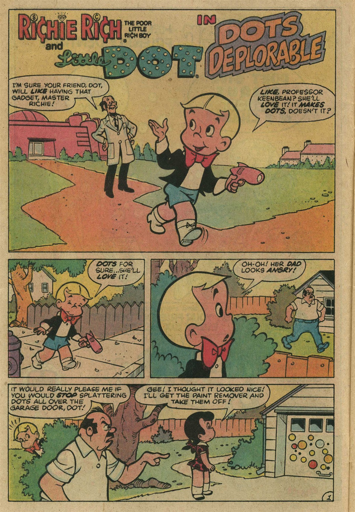 Read online Richie Rich & His Girl Friends comic -  Issue #9 - 12