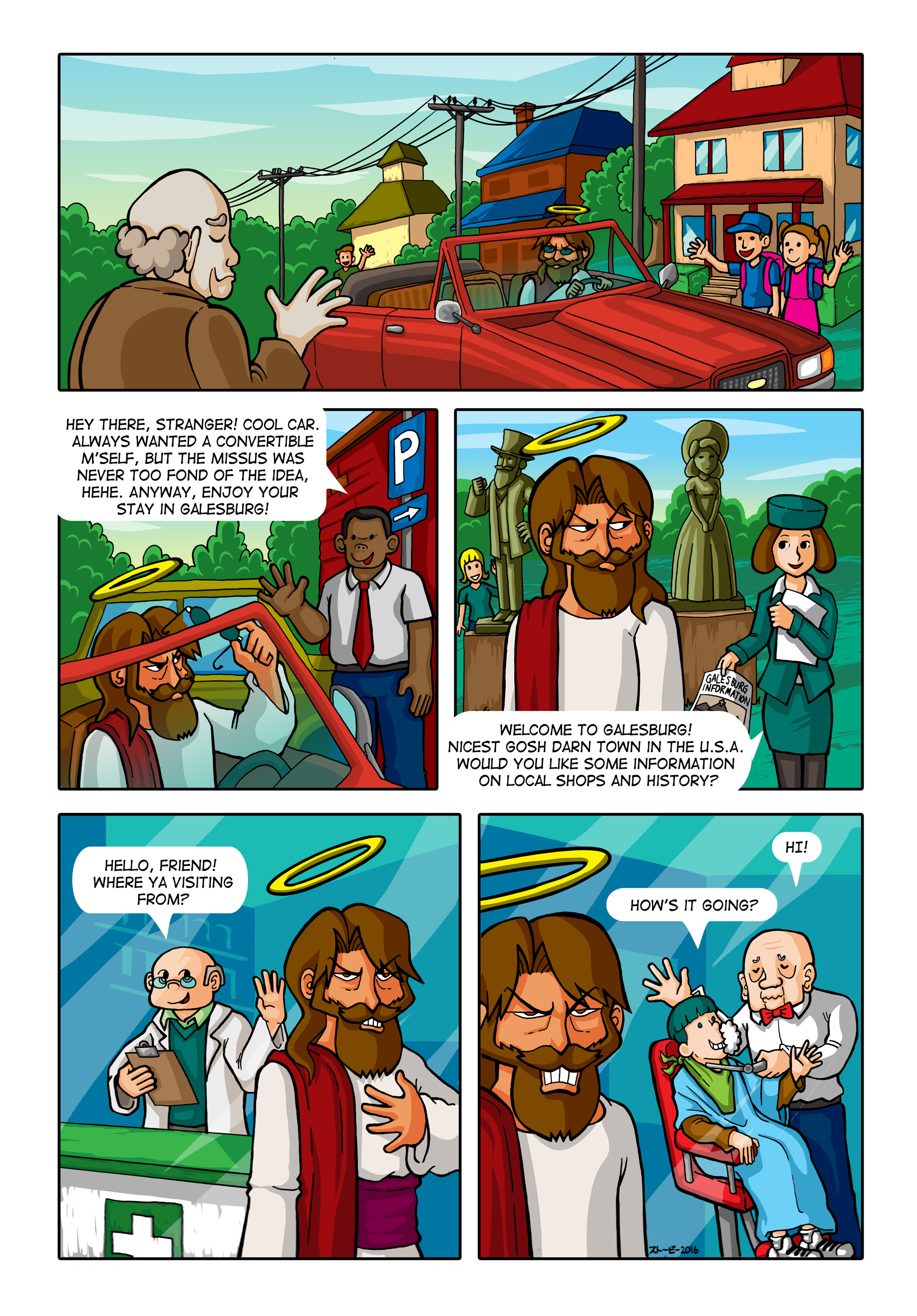 Read online Evil Jesus comic -  Issue #2 - 5