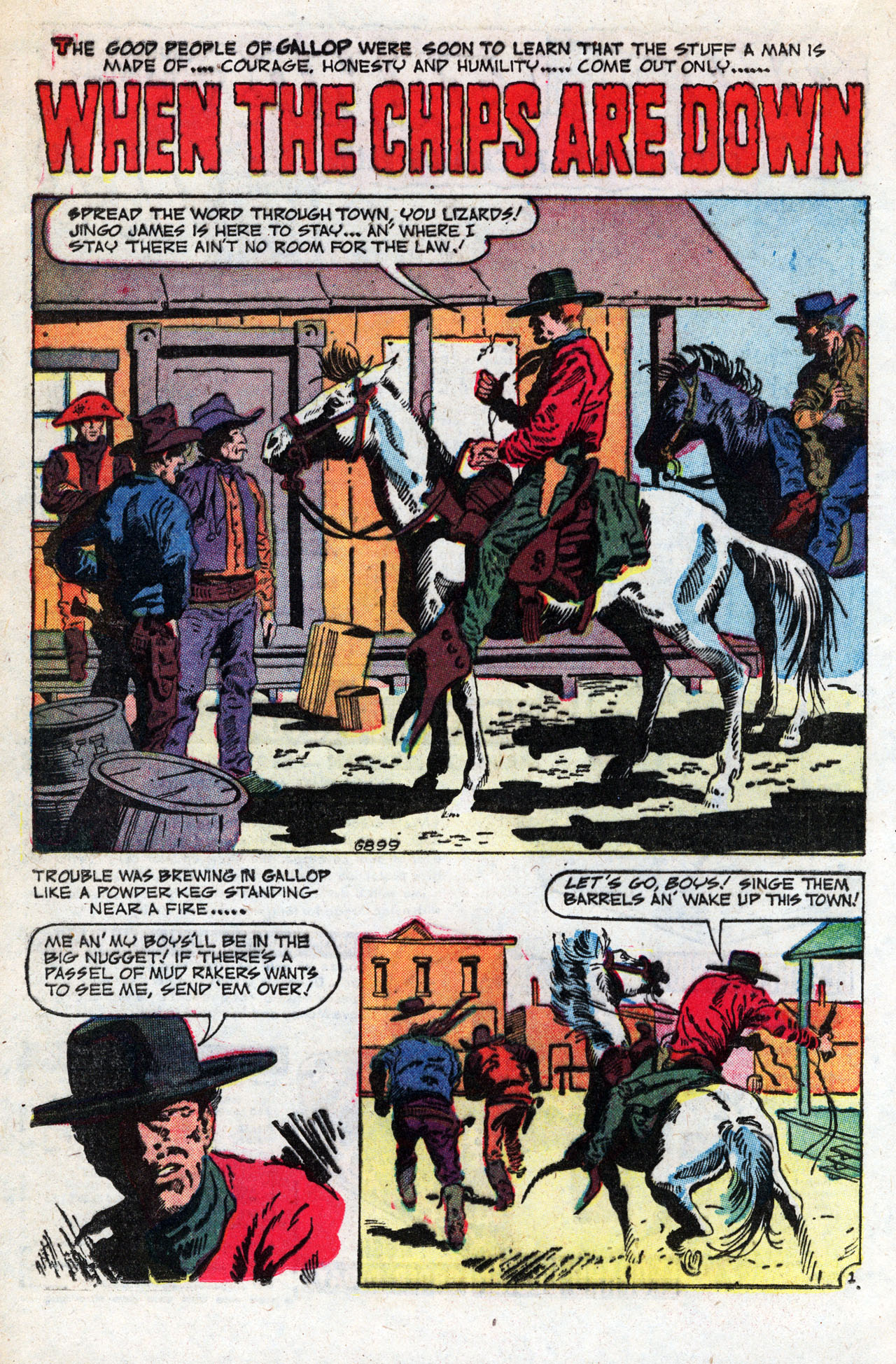 Read online Annie Oakley comic -  Issue #8 - 20