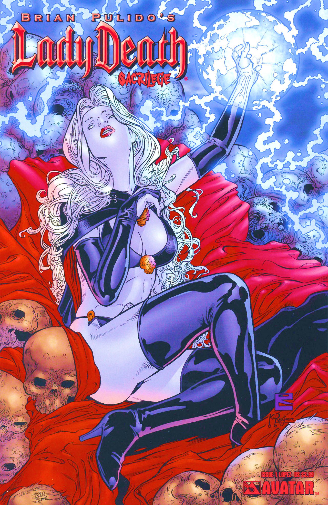 Read online Brian Pulido's Lady Death: Sacrilege comic -  Issue #1 - 2