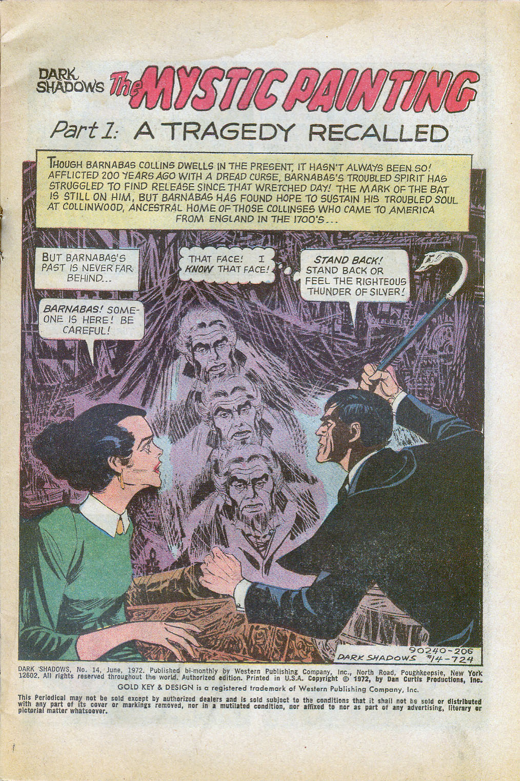 Read online Dark Shadows (1969) comic -  Issue #14 - 3