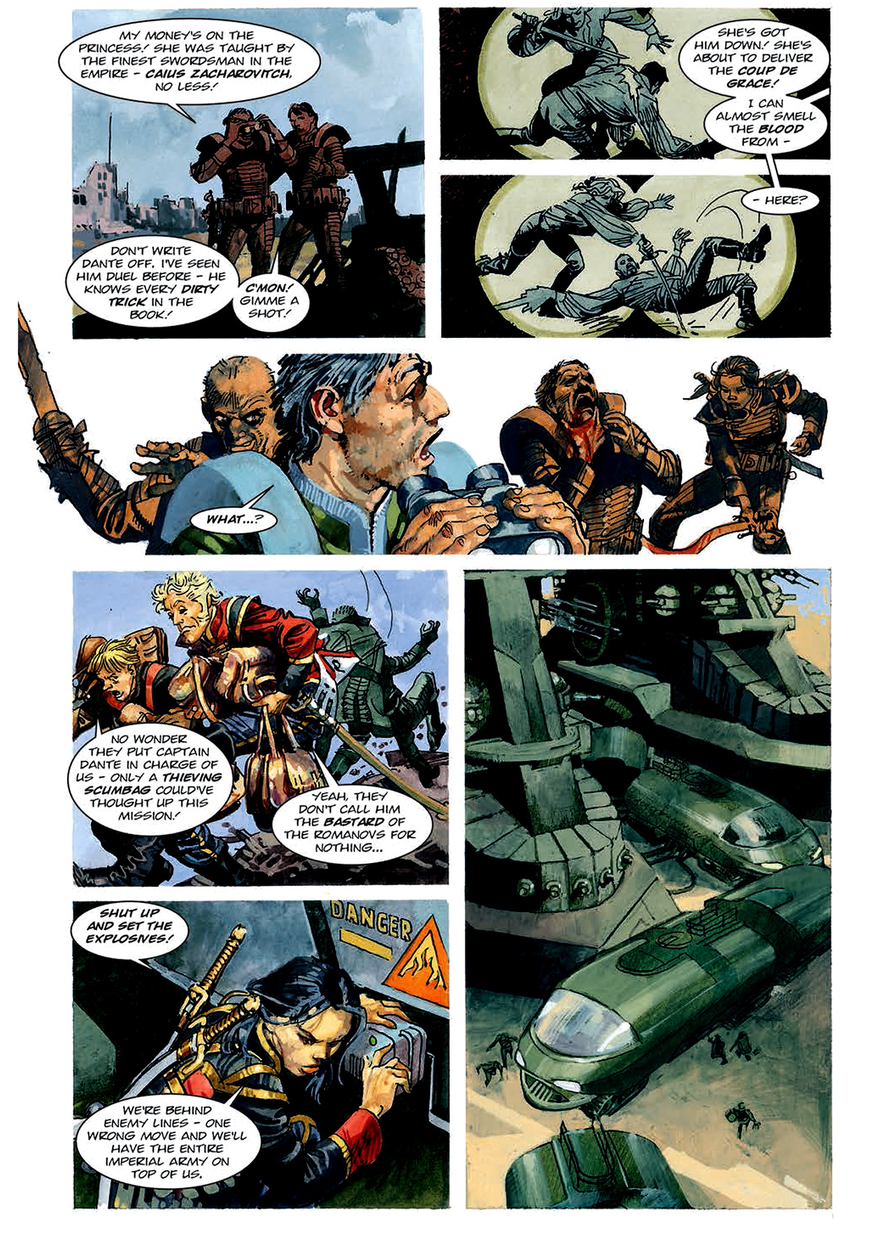 Read online Nikolai Dante comic -  Issue # TPB 4 - 93