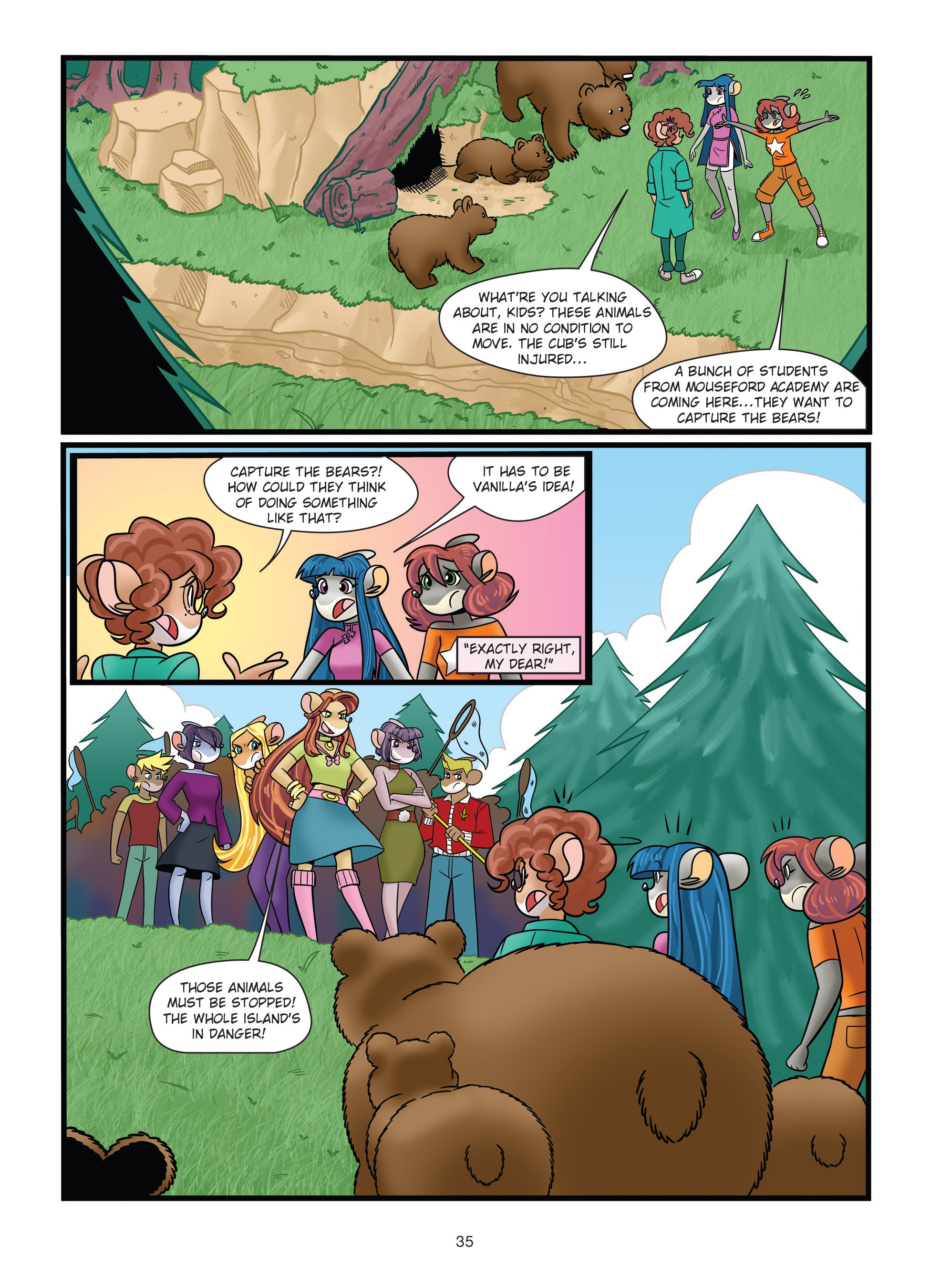 Read online Thea Stilton comic -  Issue # TPB 5 - 36