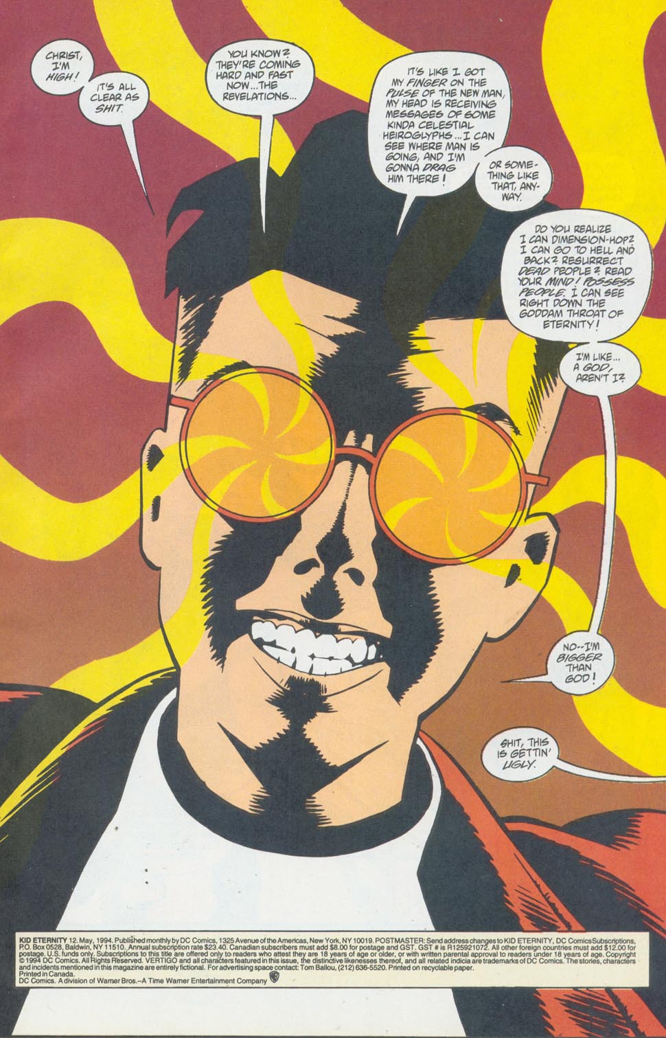 Read online Kid Eternity (1993) comic -  Issue #12 - 2