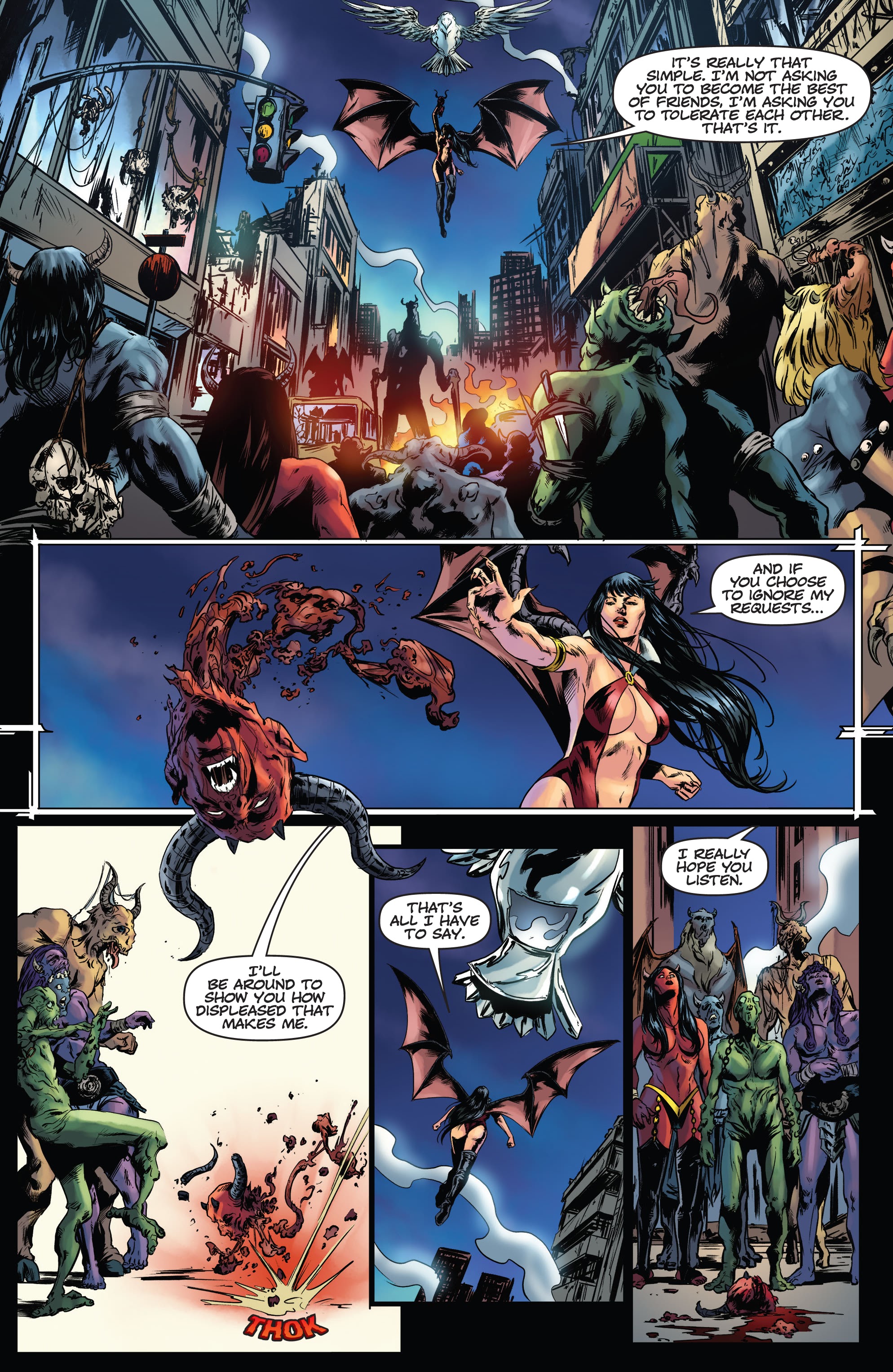 Read online Vengeance of Vampirella (2019) comic -  Issue #20 - 26