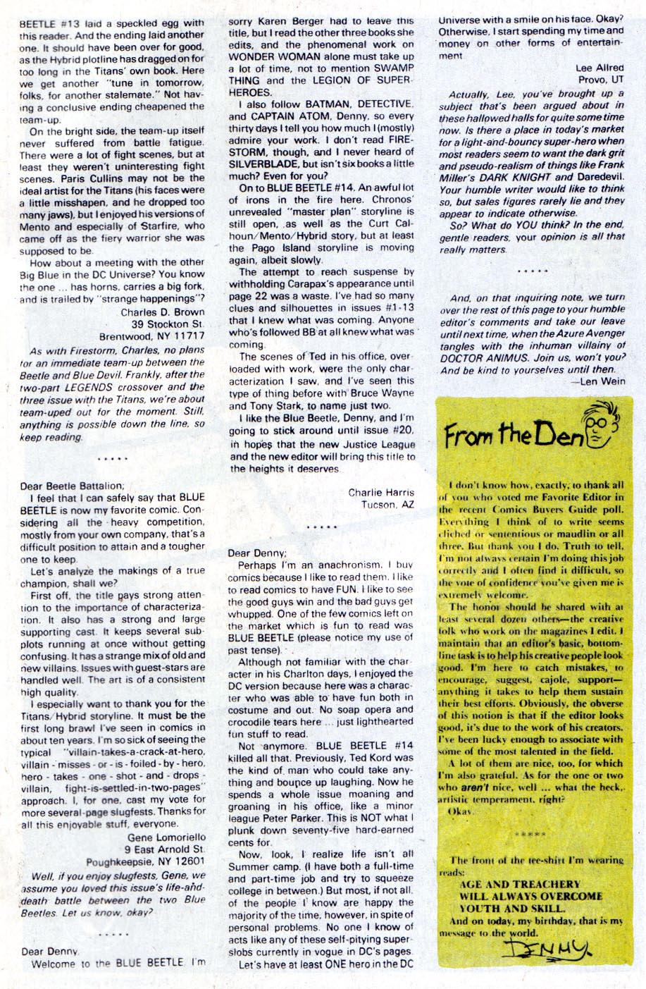 Read online Blue Beetle (1986) comic -  Issue #18 - 25