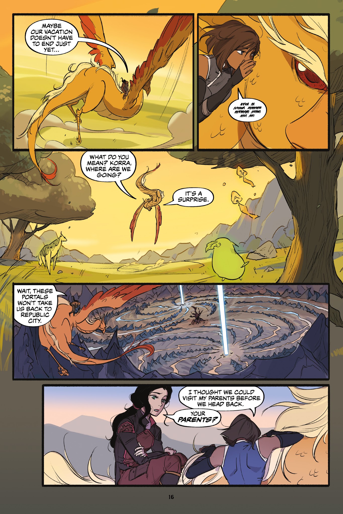 Read online Nickelodeon The Legend of Korra – Turf Wars comic -  Issue #1 - 17