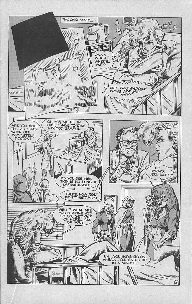 Read online Femforce comic -  Issue #23 - 25