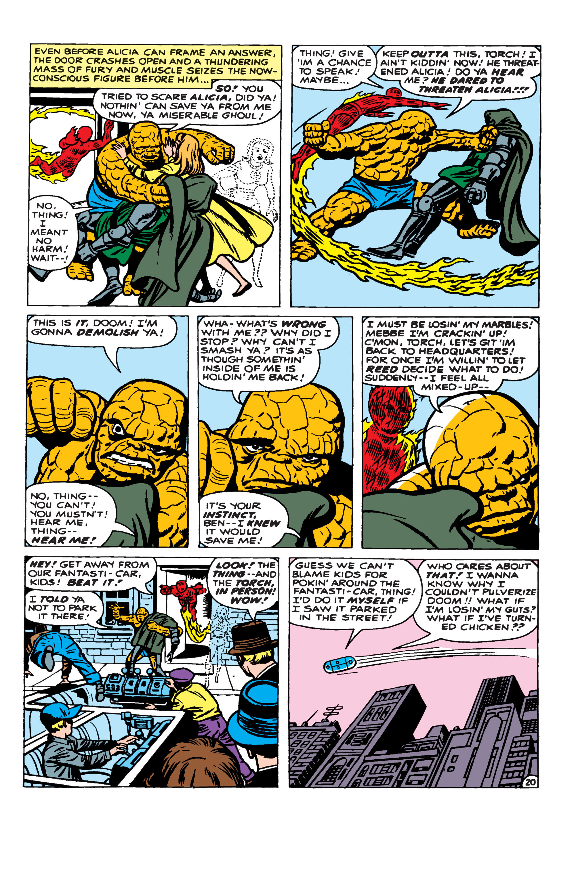 Read online Fantastic Four (1961) comic -  Issue #10 - 21