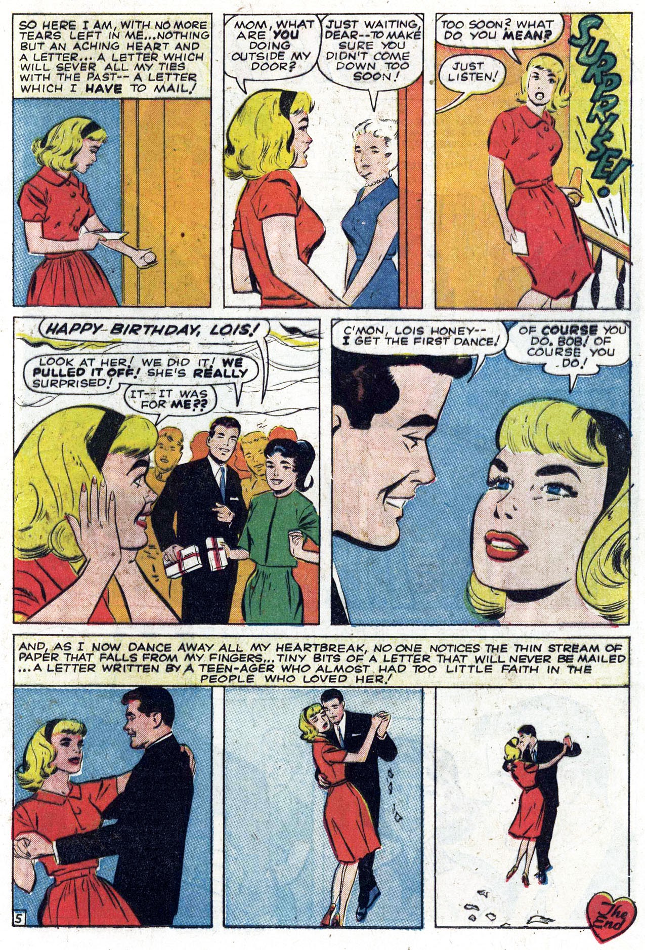 Read online Teen-Age Romance comic -  Issue #84 - 17
