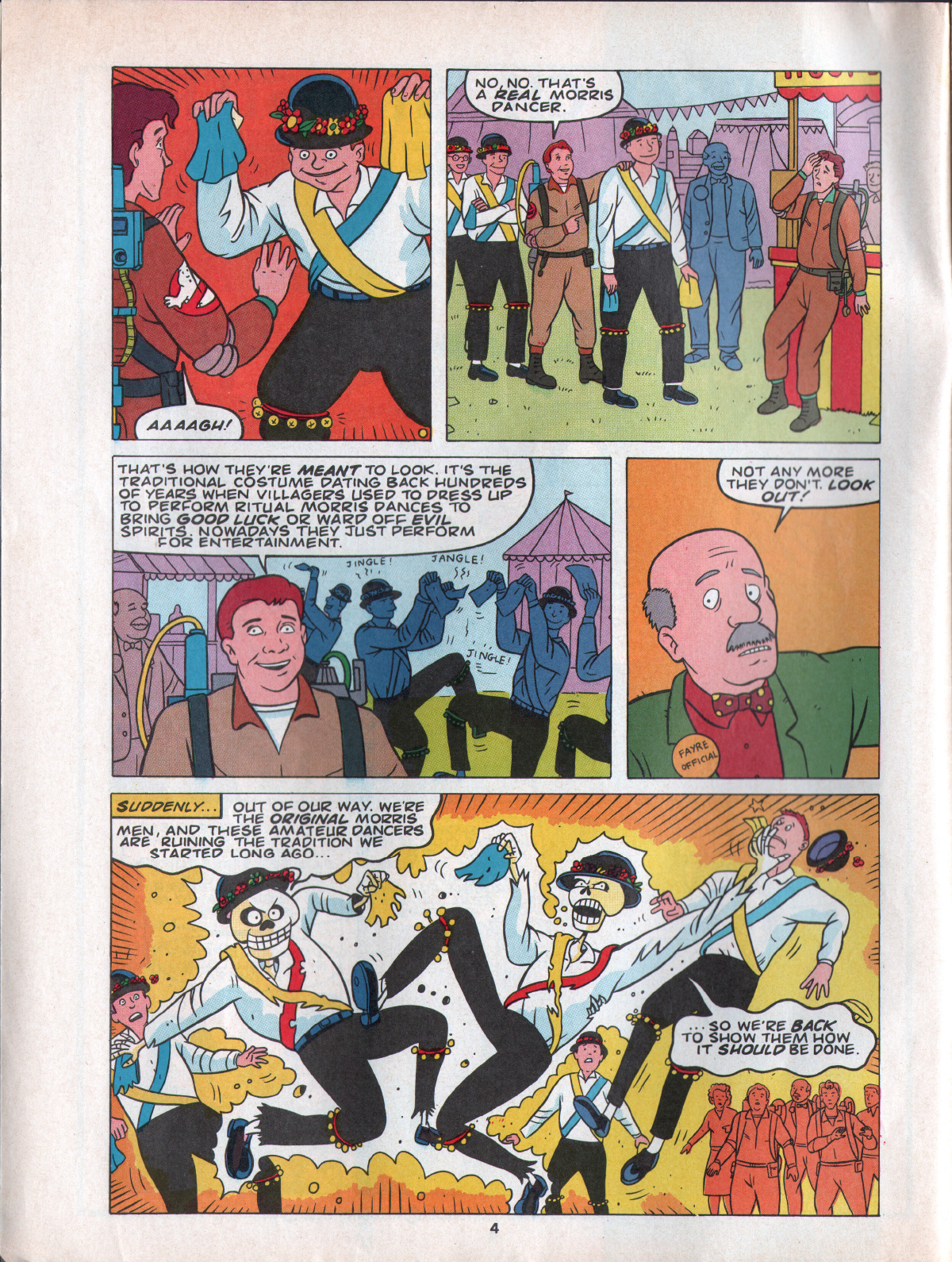 Read online The Real Ghostbusters comic -  Issue #94 - 4