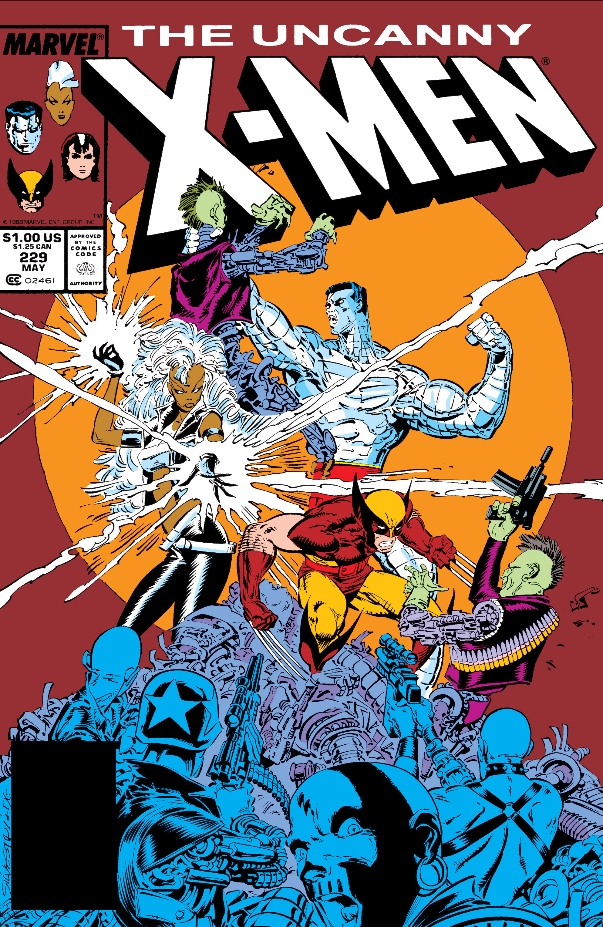 Read online Uncanny X-Men (1963) comic -  Issue #229 - 1