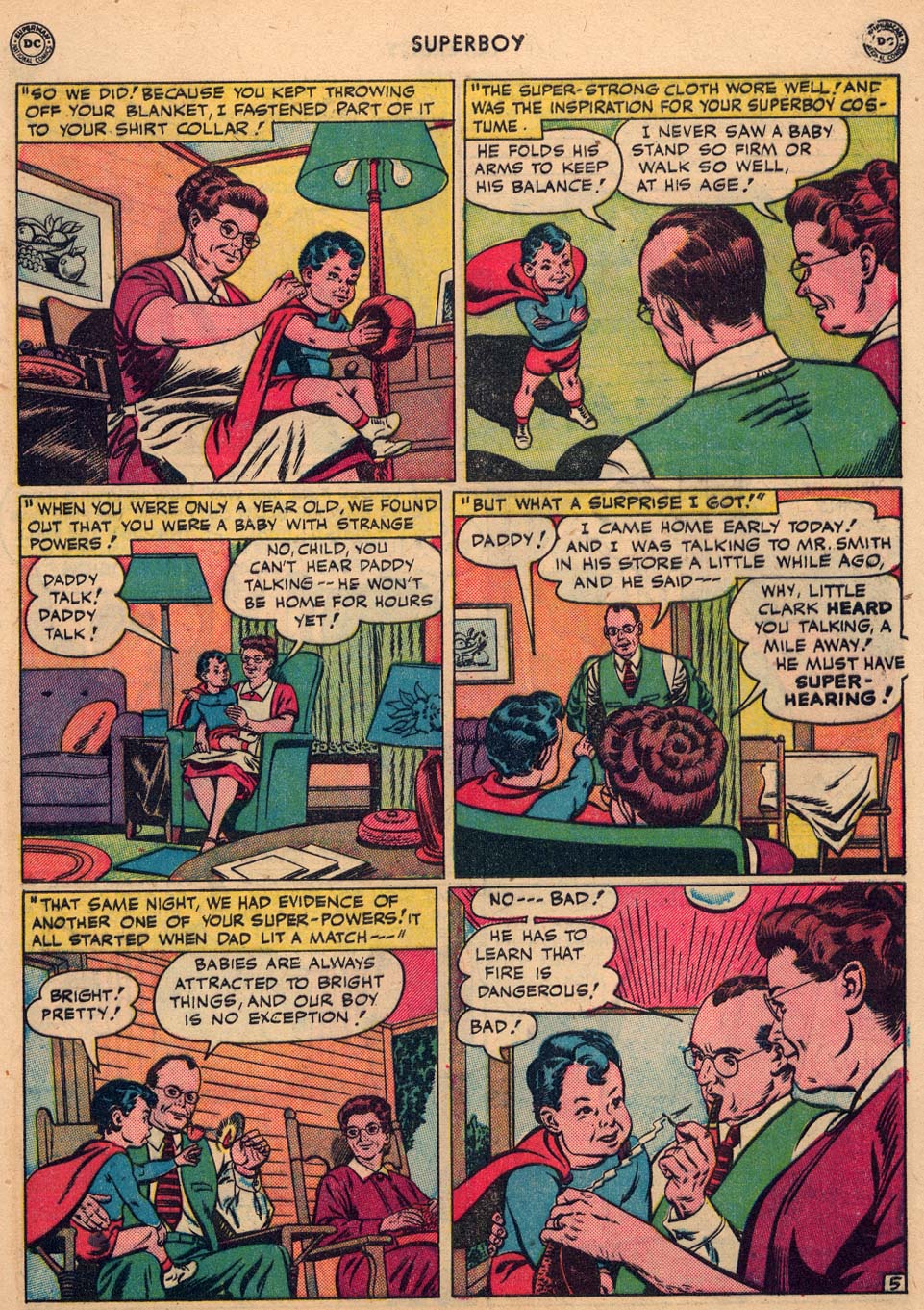 Read online Superboy (1949) comic -  Issue #8 - 6