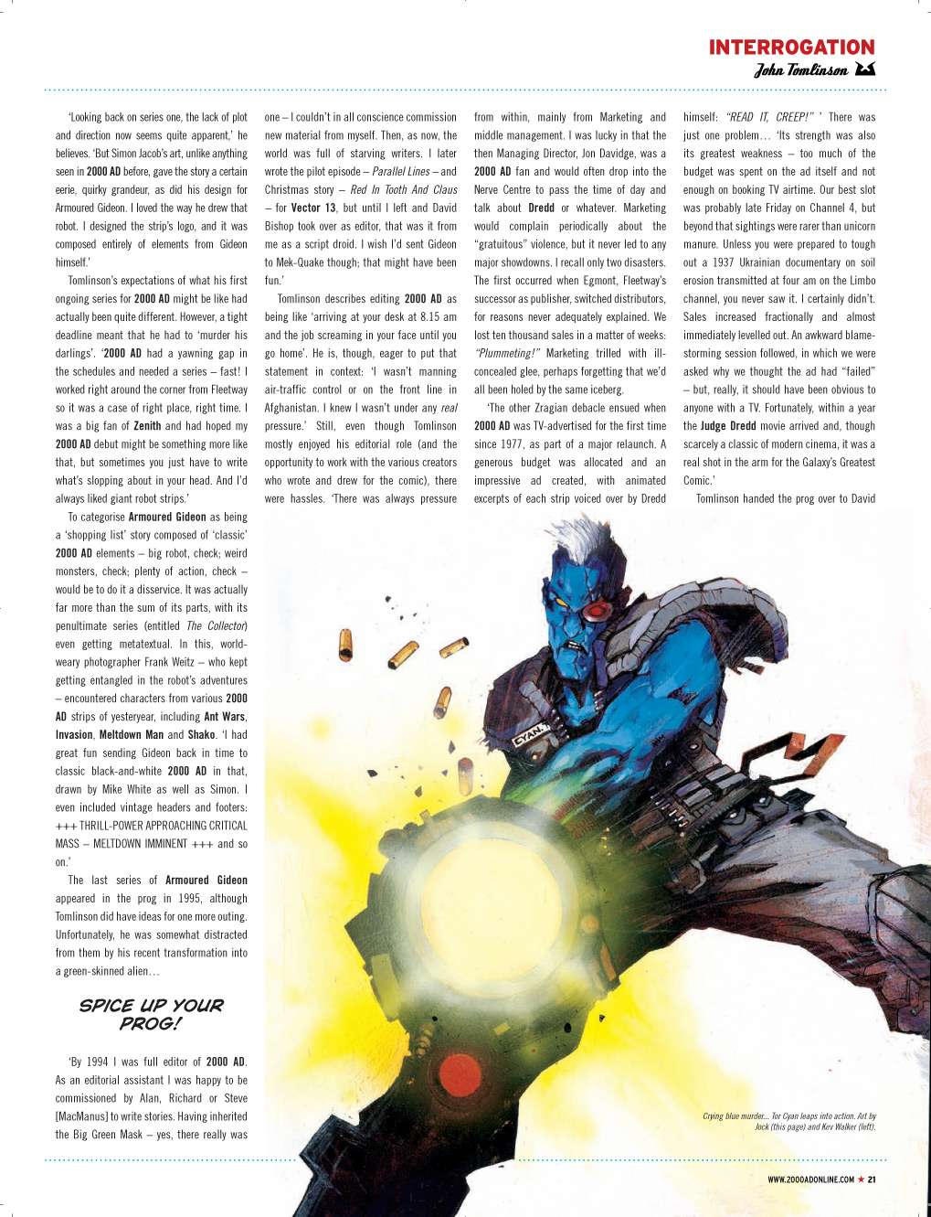 Read online Judge Dredd Megazine (Vol. 5) comic -  Issue #312 - 21