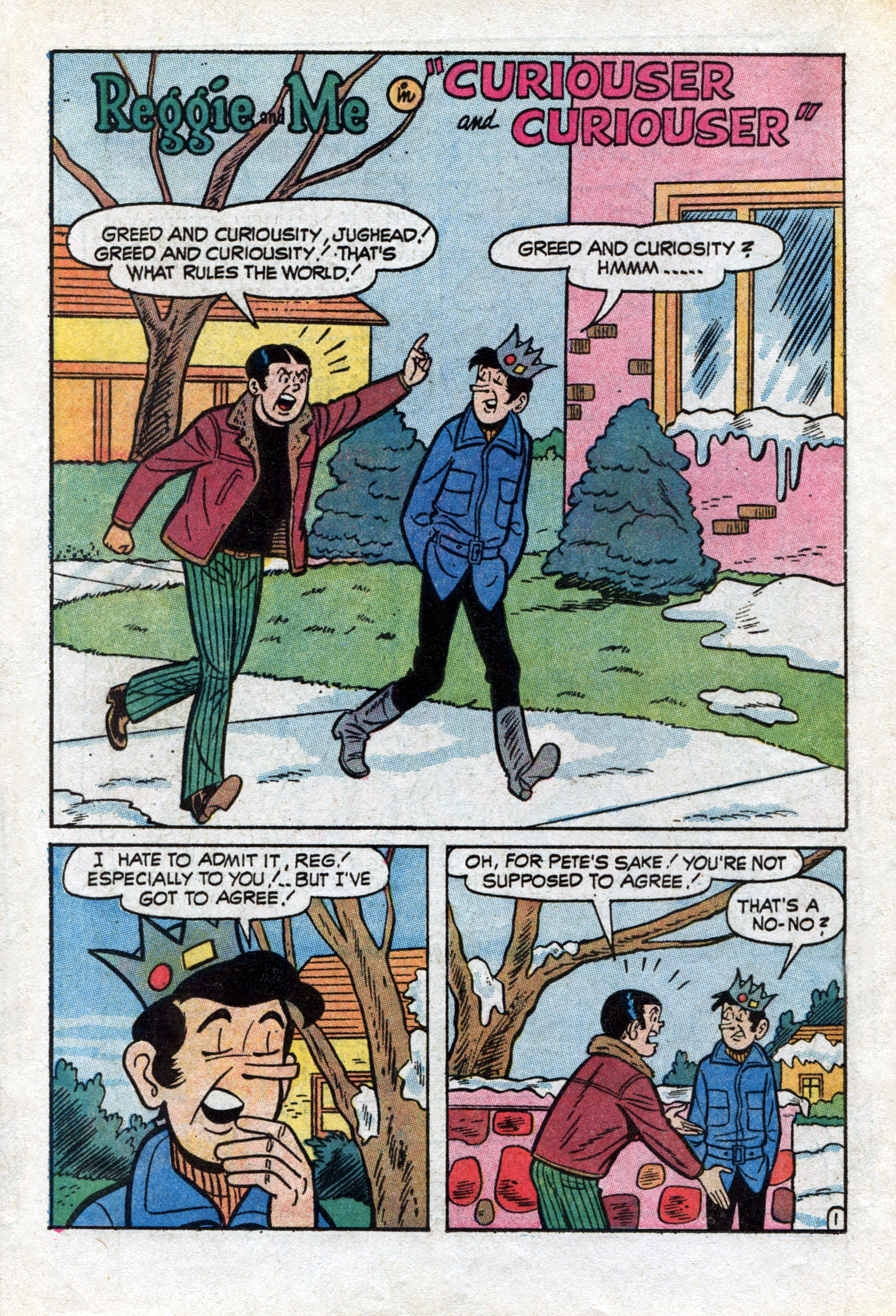 Read online Reggie and Me (1966) comic -  Issue #49 - 18