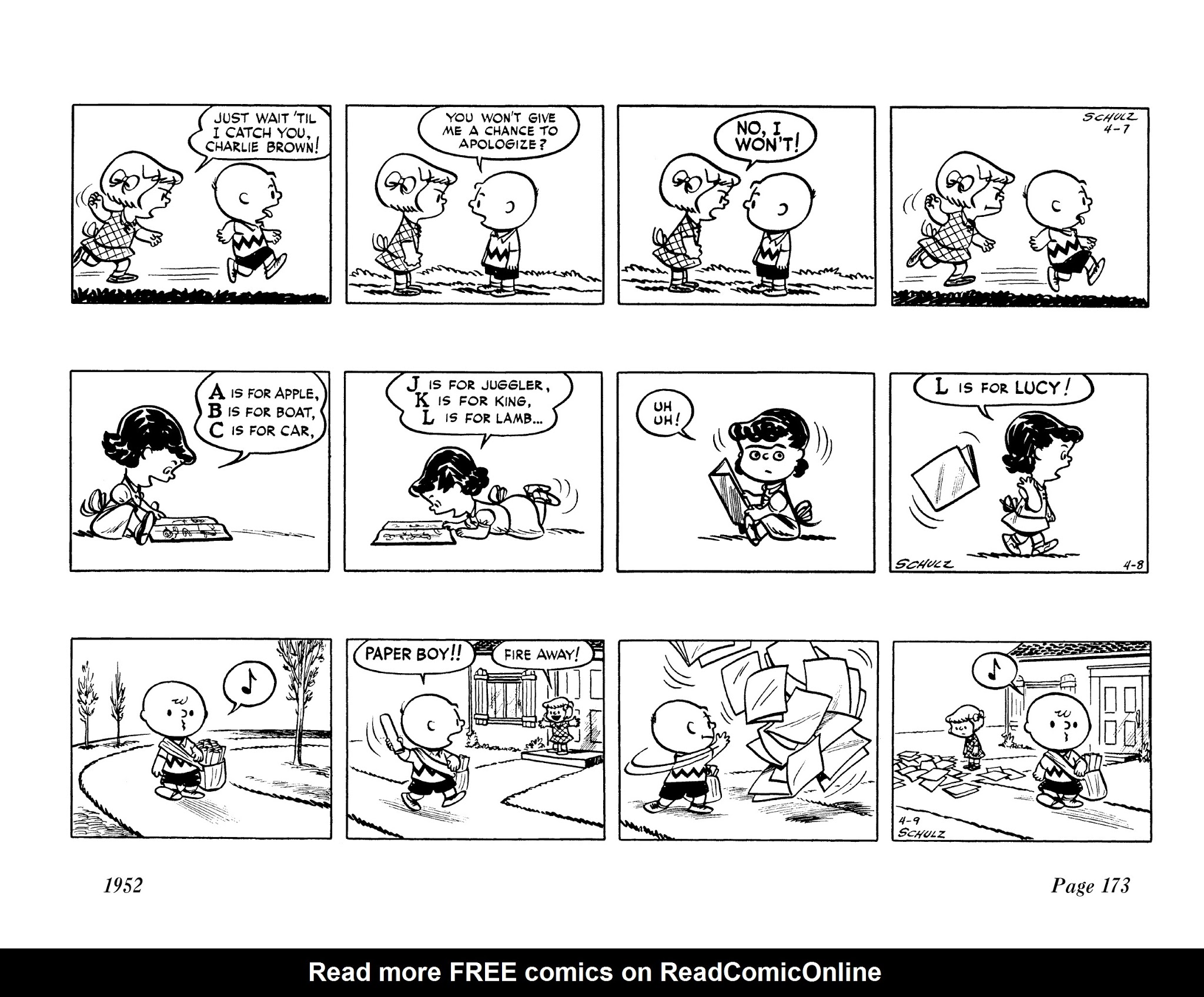 Read online The Complete Peanuts comic -  Issue # TPB 1 - 185
