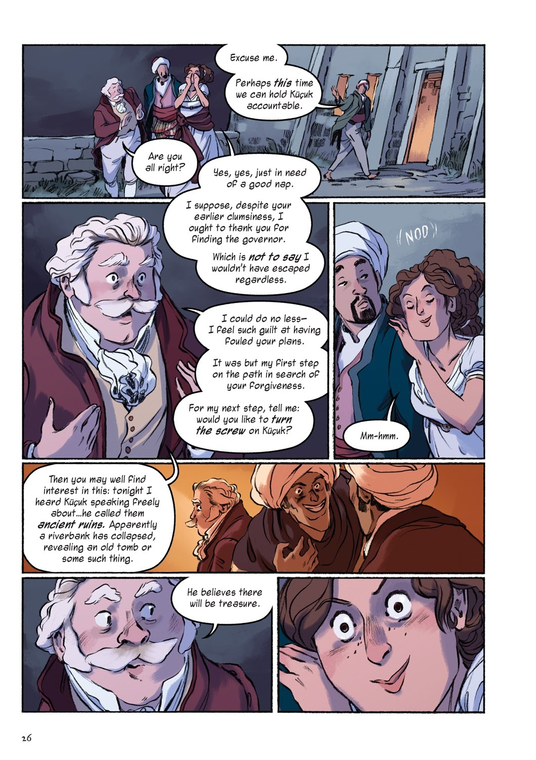 Read online Delilah Dirk and the Pillars of Hercules comic -  Issue # TPB (Part 1) - 29