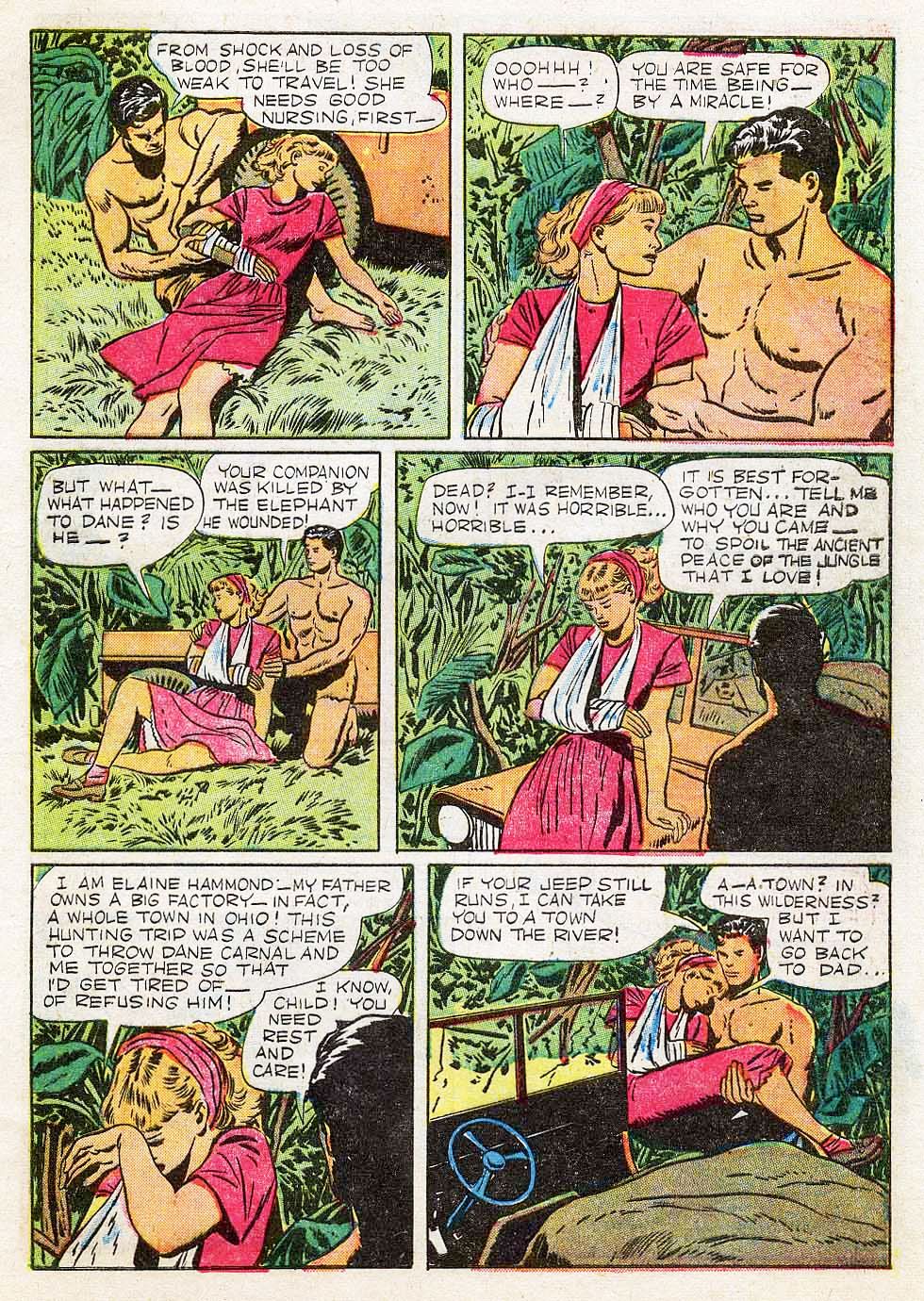 Read online Tarzan (1948) comic -  Issue #21 - 7