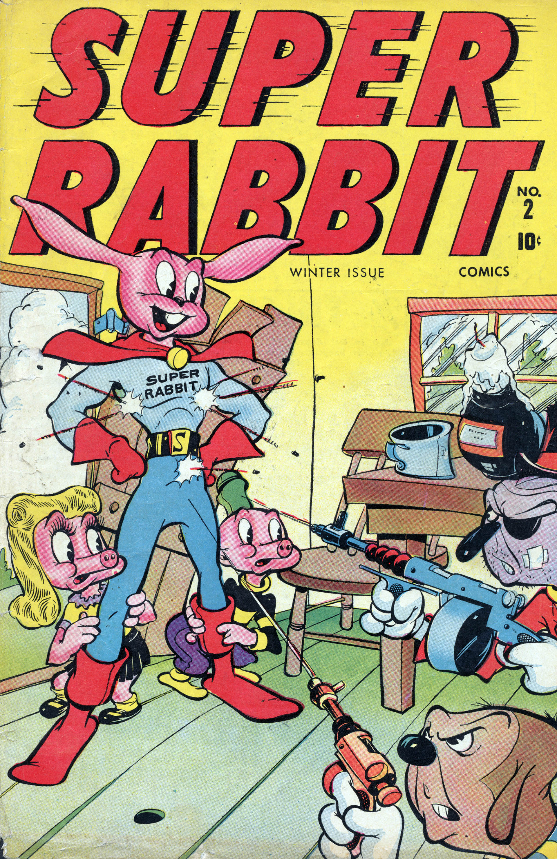 Read online Super Rabbit comic -  Issue #2 - 1