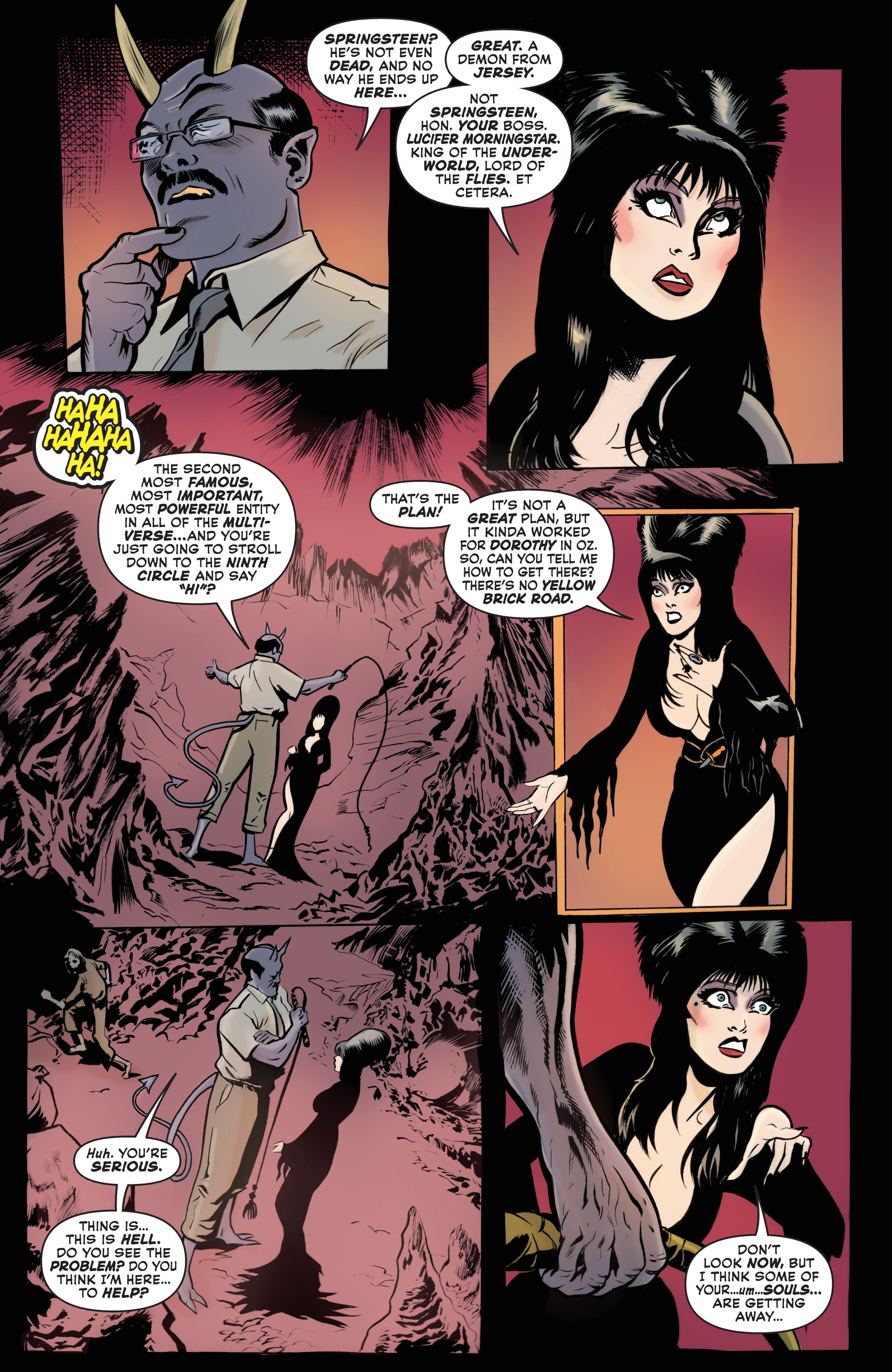 Read online Elvira: Mistress of the Dark (2018) comic -  Issue #6 - 10