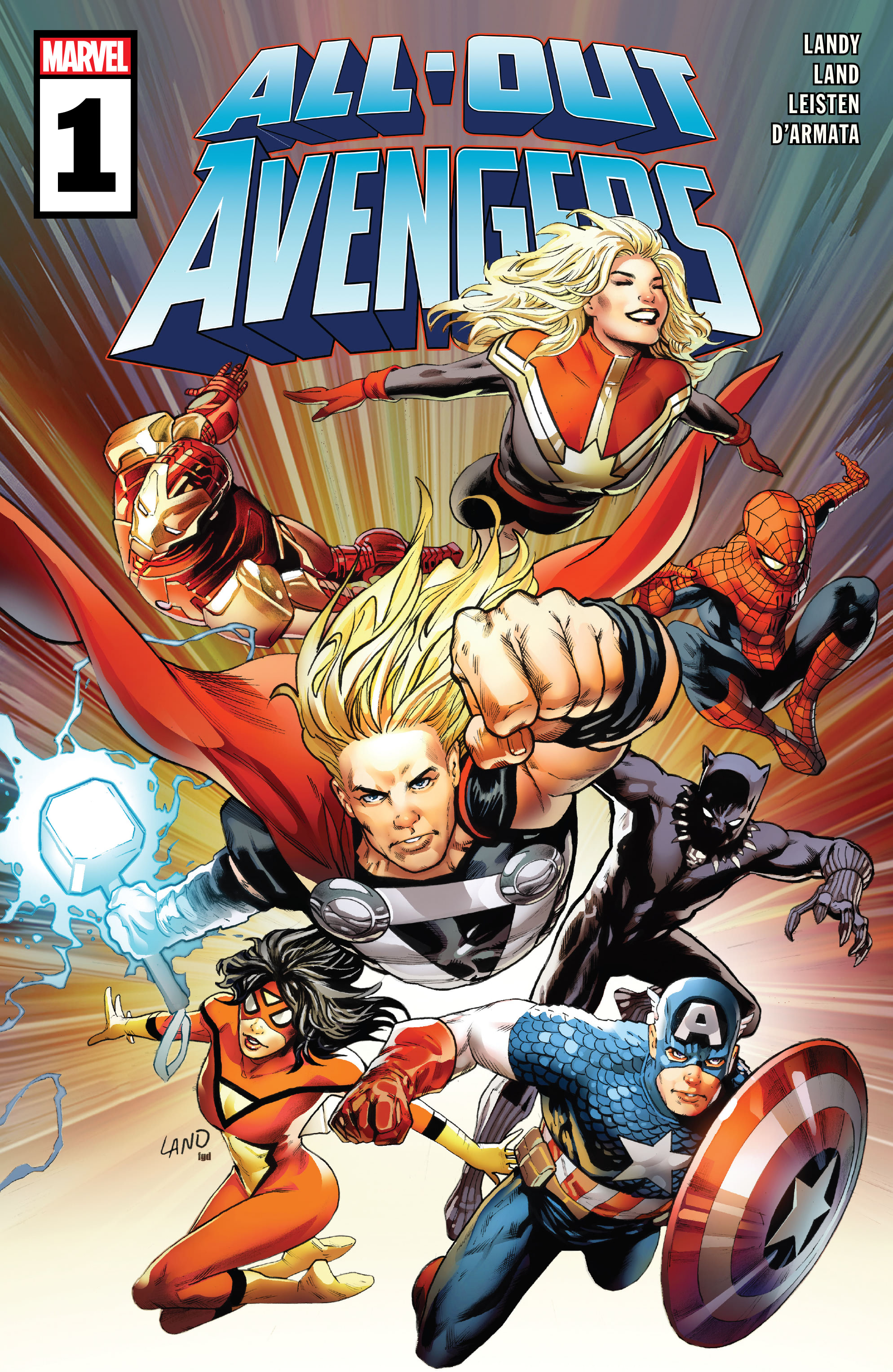Read online All-Out Avengers comic -  Issue #1 - 1