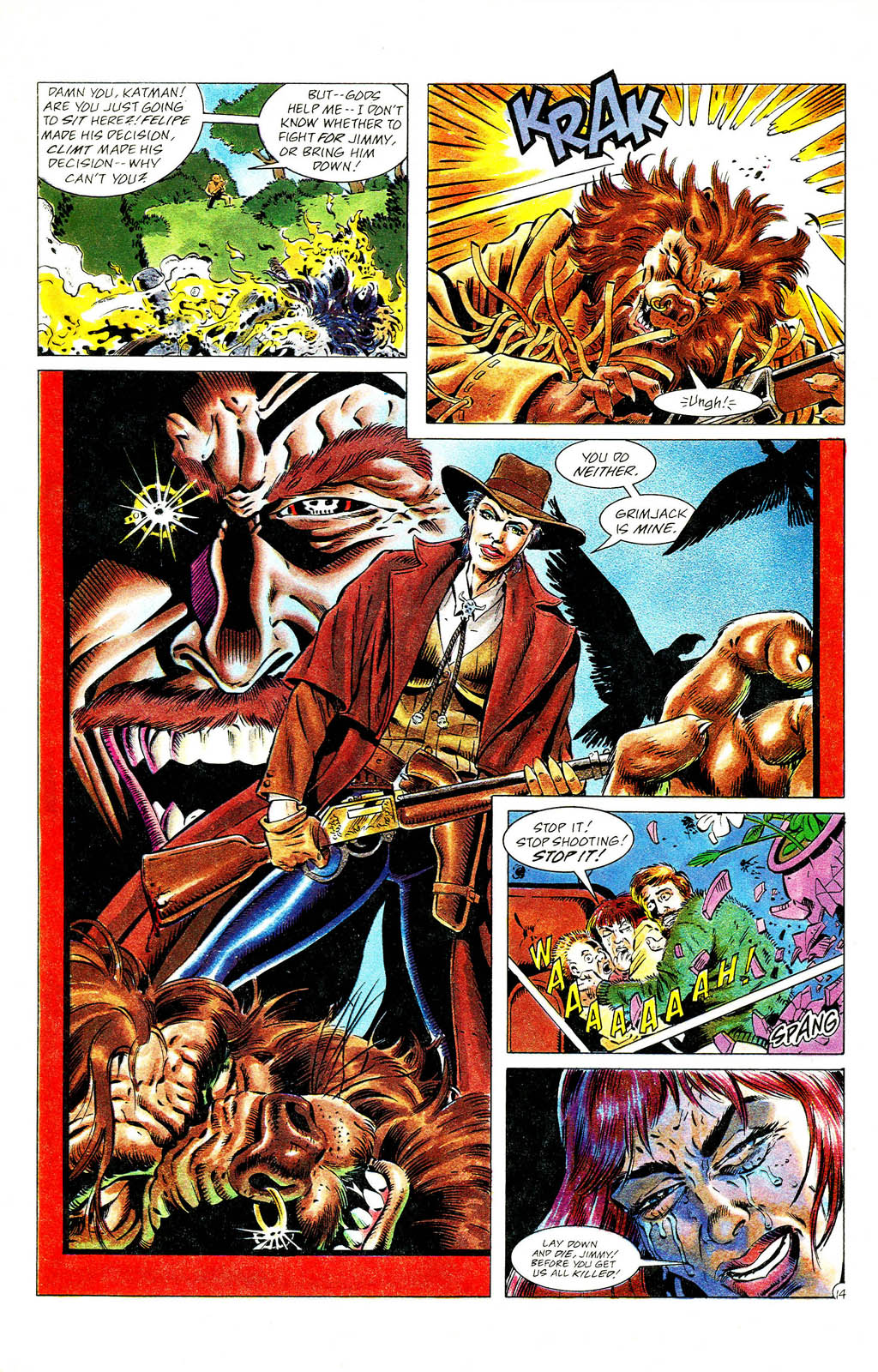 Read online Grimjack comic -  Issue #81 - 18