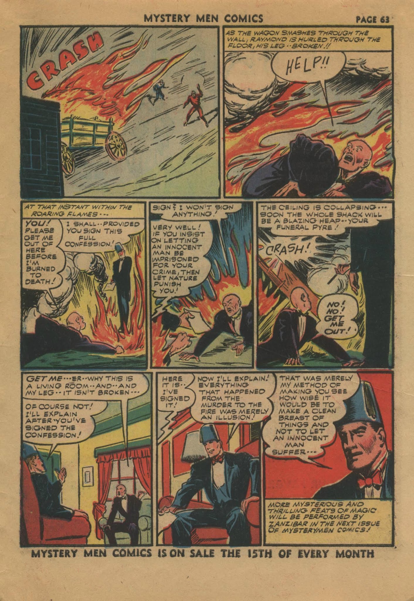 Read online Mystery Men Comics comic -  Issue #31 - 66