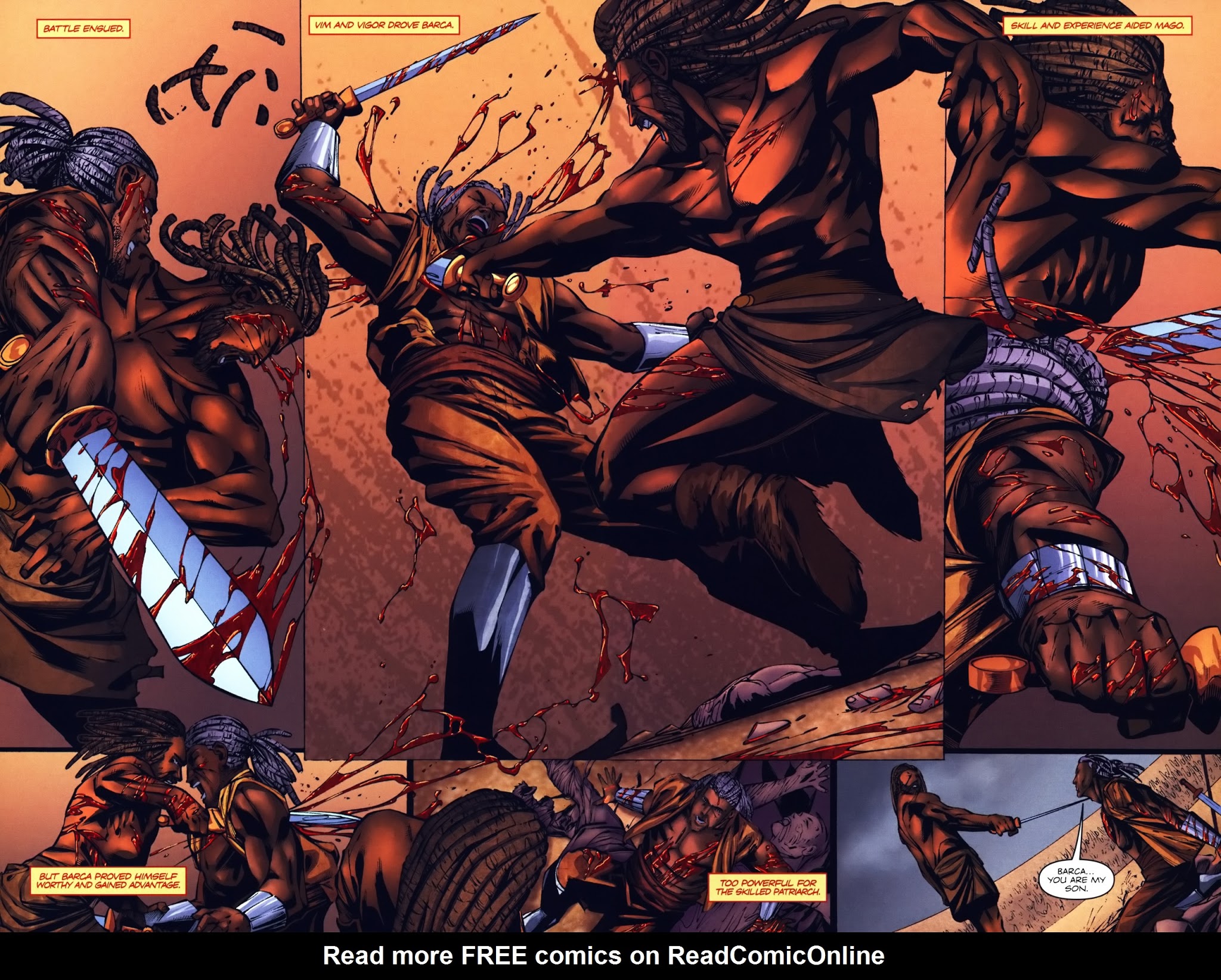 Read online Spartacus comic -  Issue #3 - 24