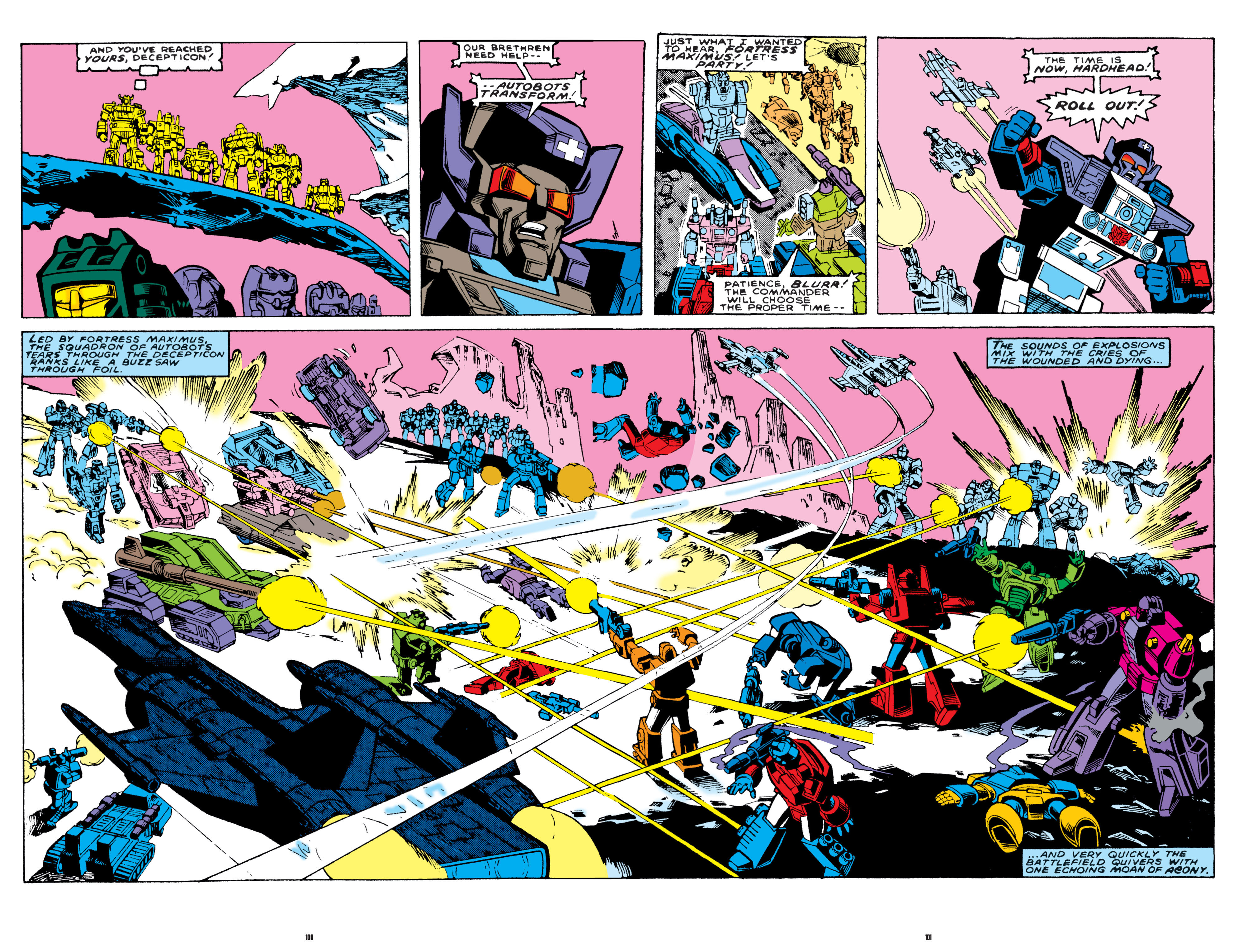 Read online The Transformers Classics comic -  Issue # TPB 7 - 100