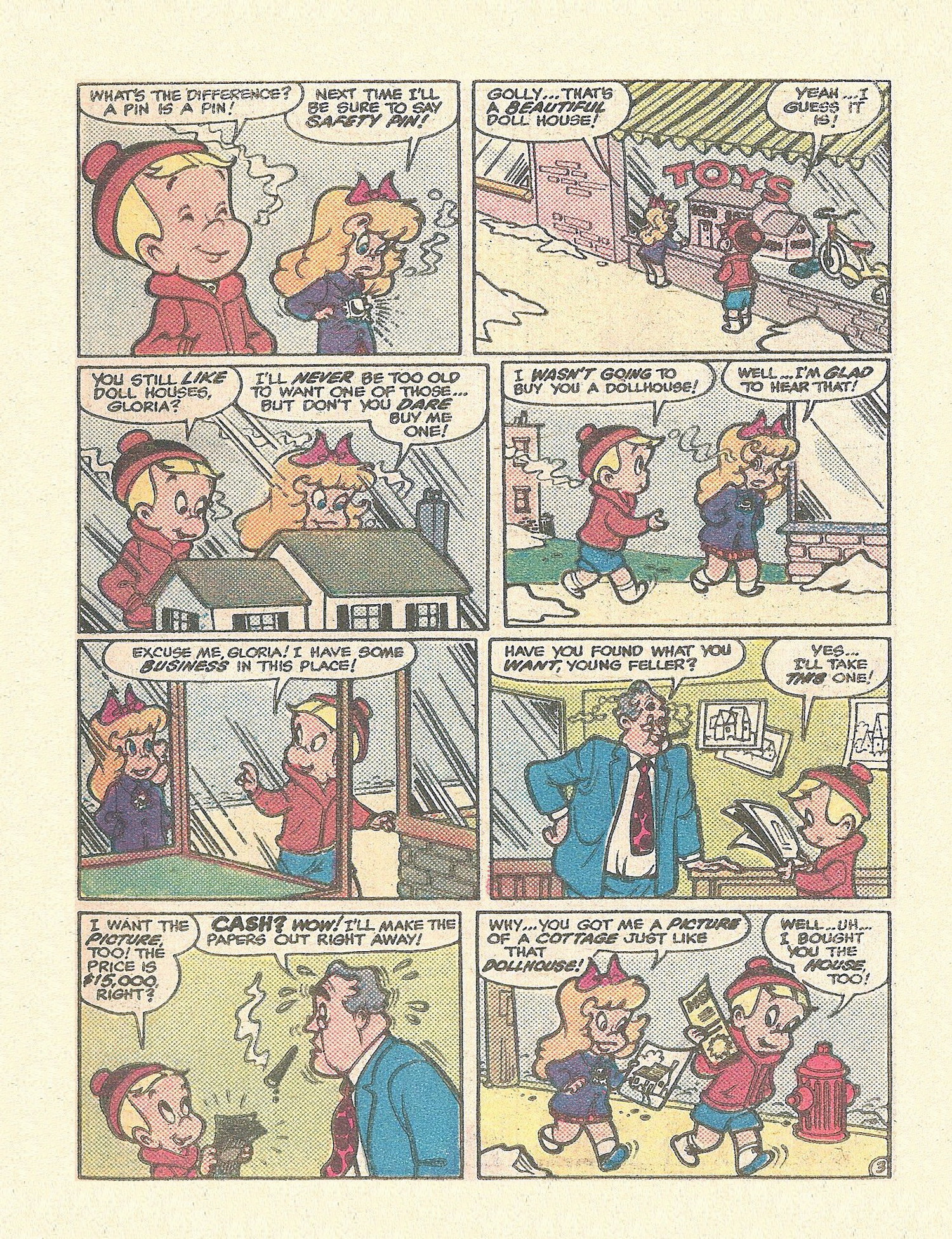 Read online Richie Rich Digest Stories comic -  Issue #13 - 7