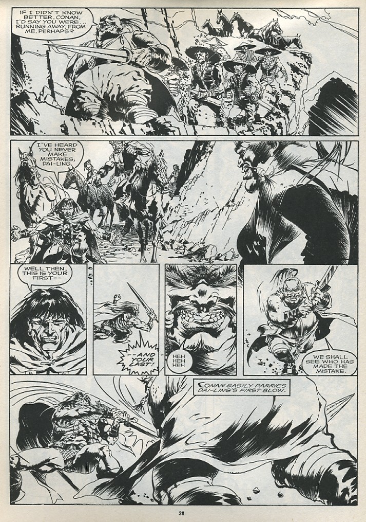 Read online The Savage Sword Of Conan comic -  Issue #175 - 30