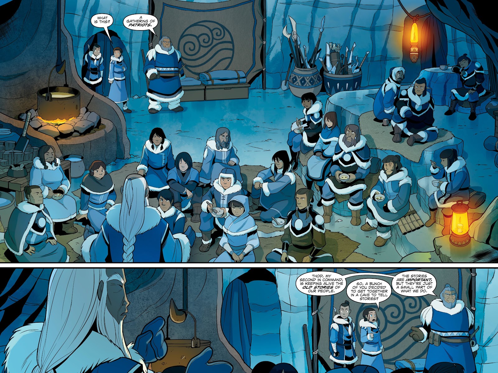 Avatar: The Last Airbender--North and South Omnibus issue TPB (Part 1) - Page 54