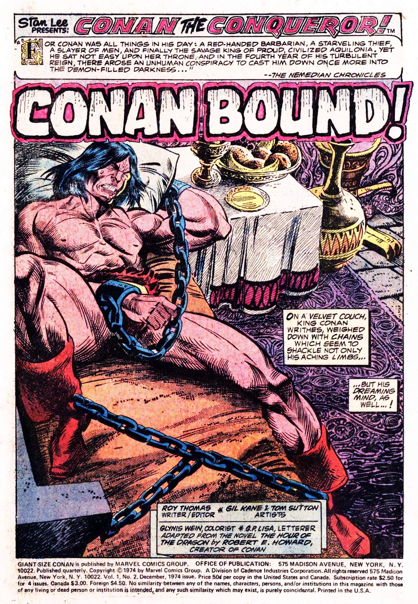 Read online Giant-Size Conan comic -  Issue #2 - 3